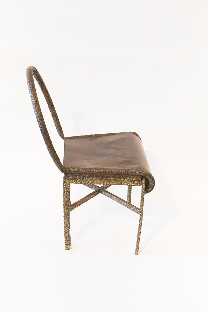 Late 20th Century Philip and LaVern Cross Base Chair Single Edition