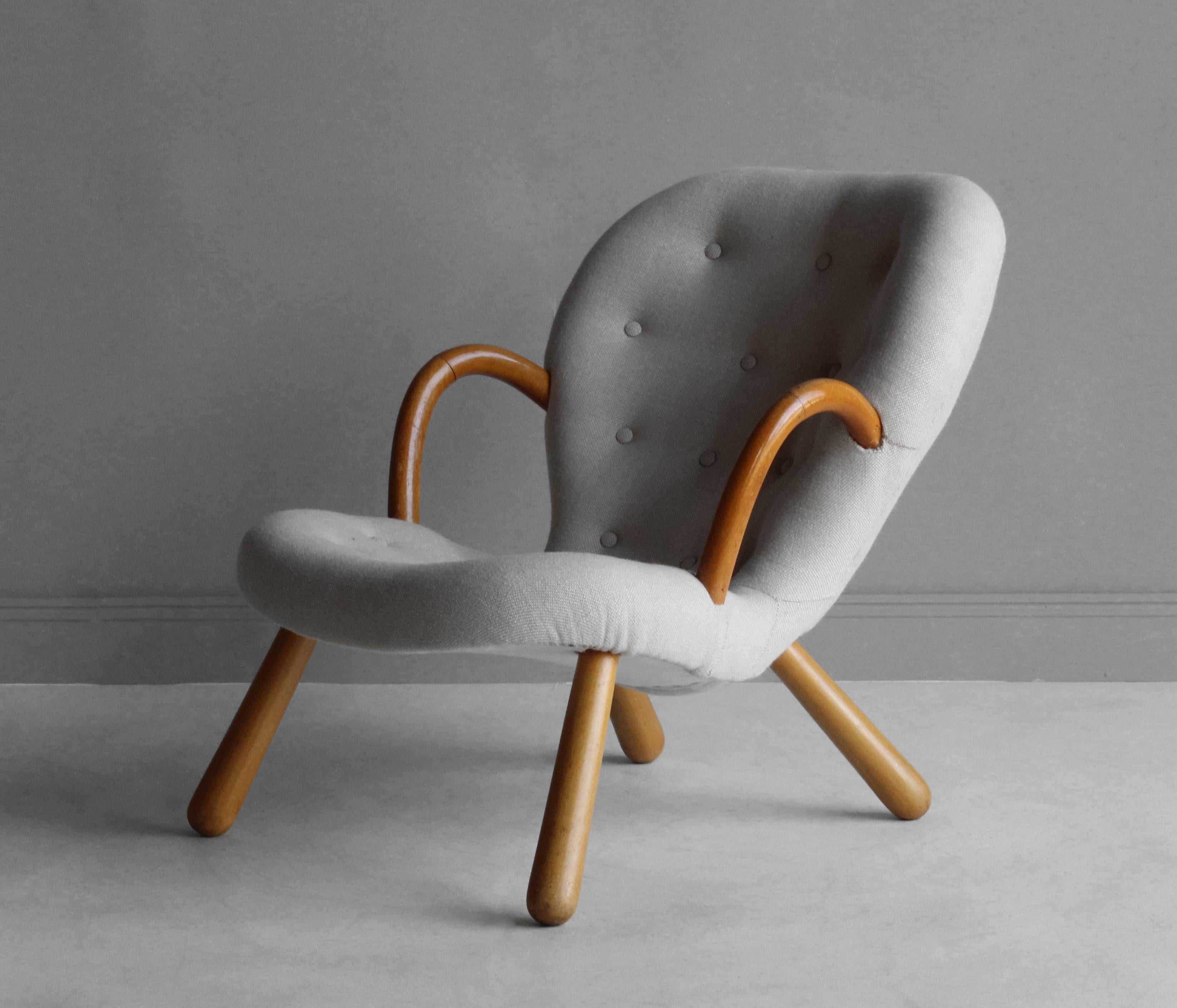 arnold madsen clam chair
