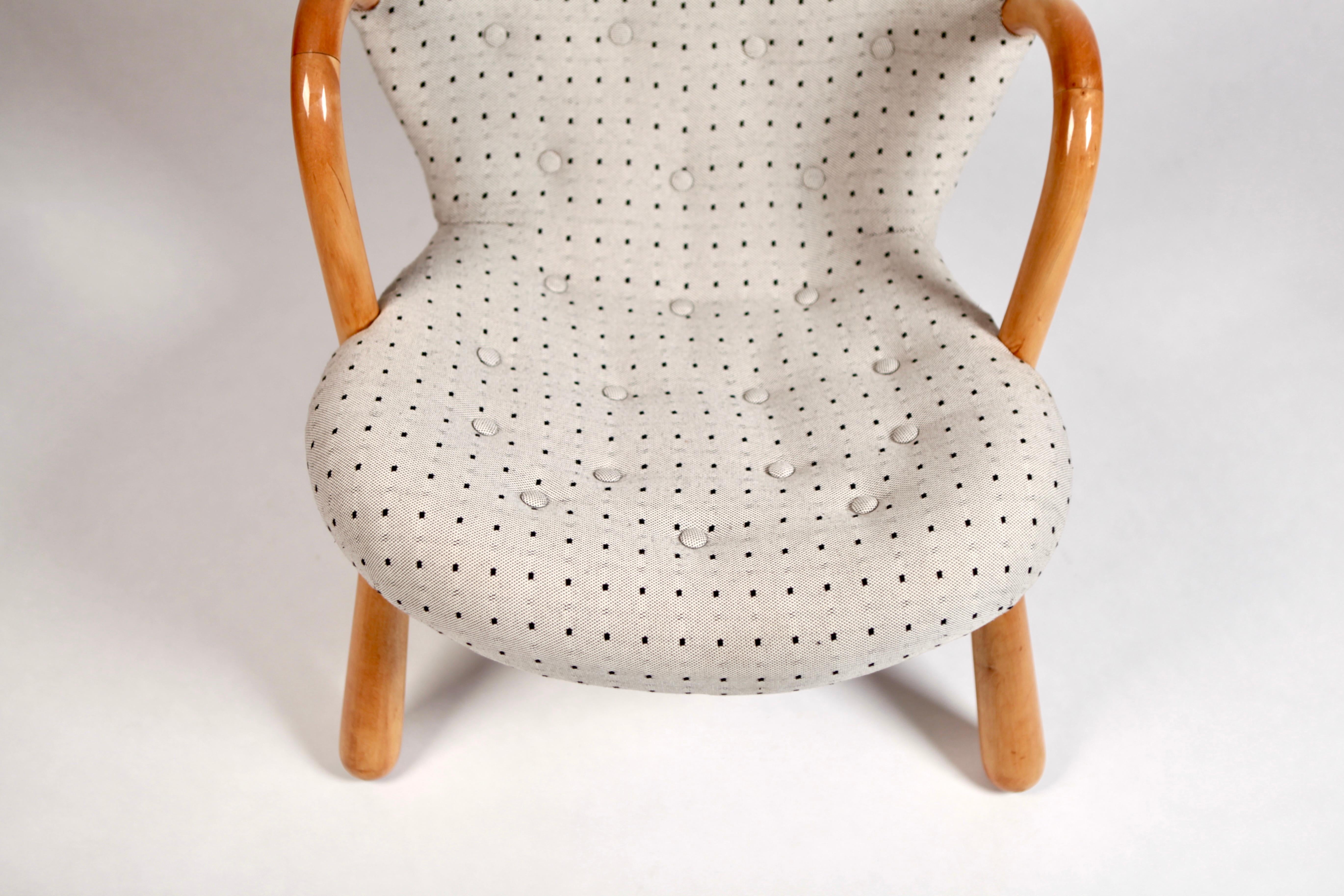Philip Arctander Clam Chair by Nordisk Stål  Denmark, 1940s 2
