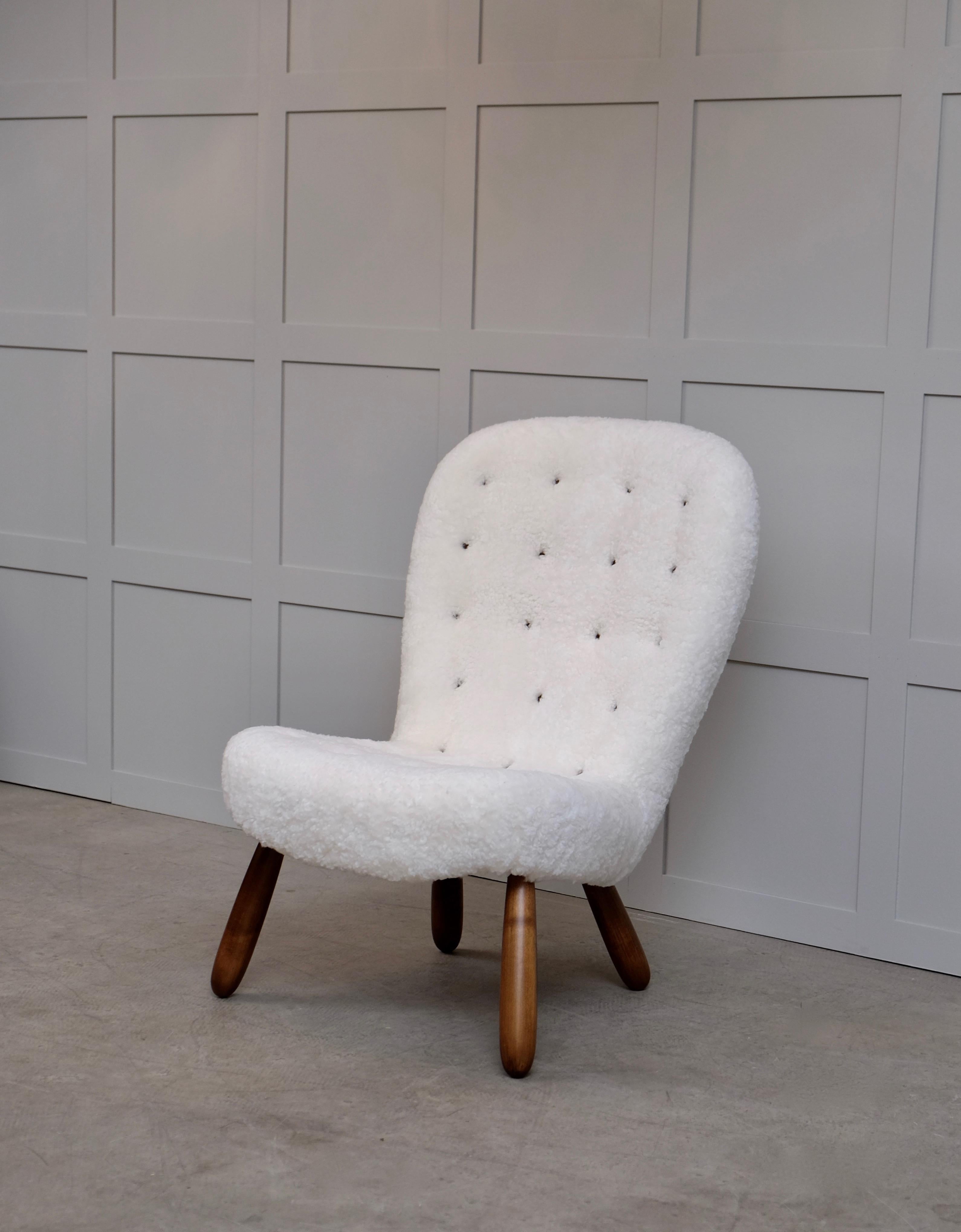 Arnold Madsen 'Clam Chair' produit par Madsen & Schubell, 1950s en vente 4