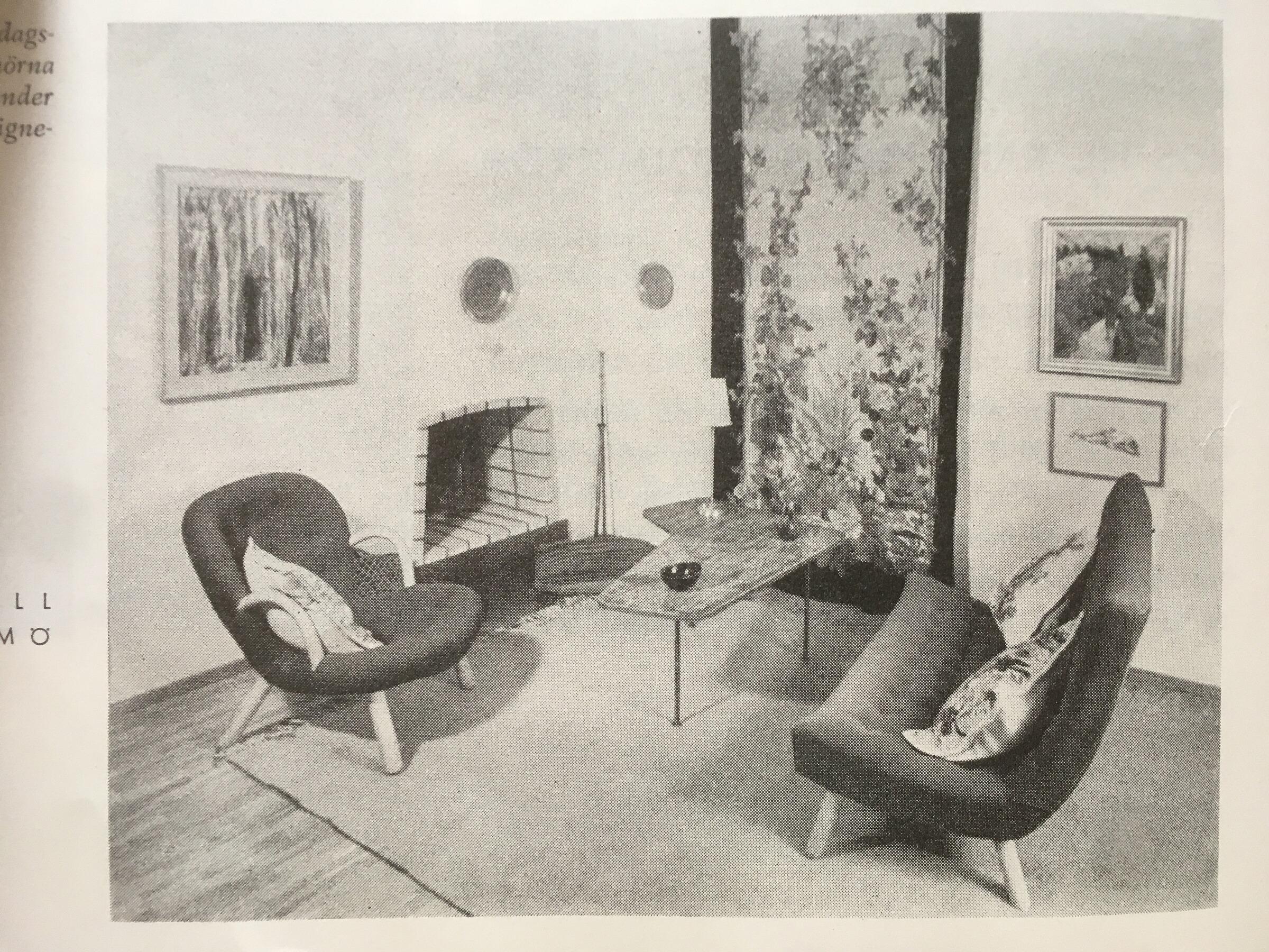 Philip Arctander Sheepskin Clam Sofa, 1950s 3