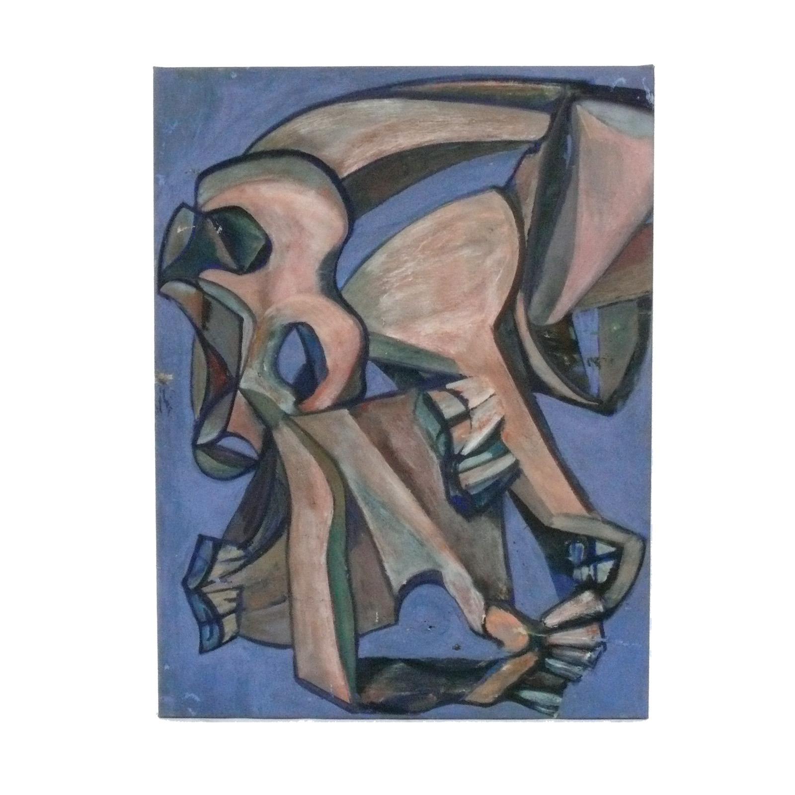 Auswahl von Ölgemälden von Philip Bornarth, Amerikaner, ca. 1940er Jahre. Der Preis liegt bei 650 Dollar pro Stück. Philip Bornarth wurde 1929 in Chicago, IL, geboren. Er besuchte das Art Institute of Chicago und erwarb einen Master of Art Education