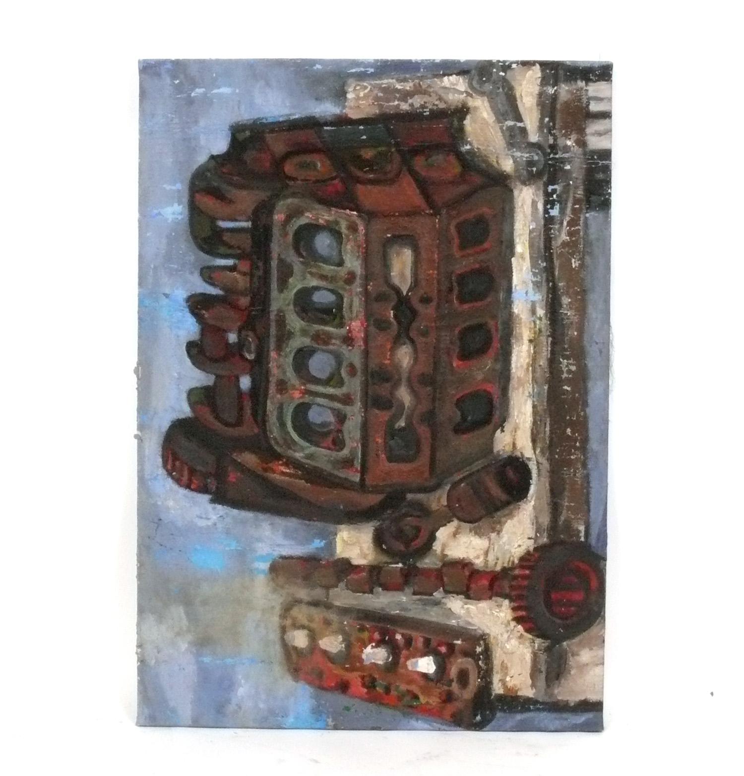 Philip Bornarth Öl auf Leinwand Gemälde 28