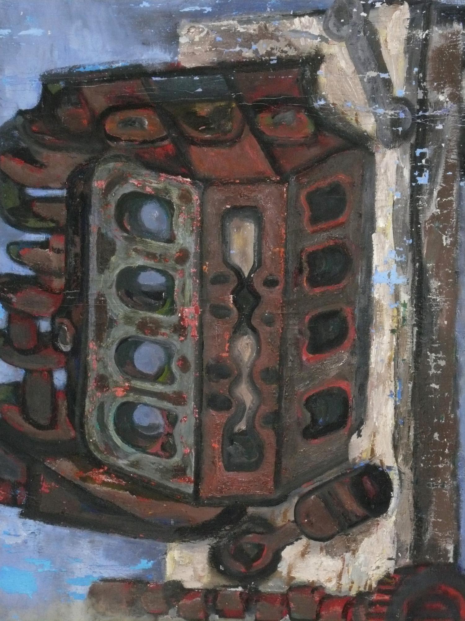 Philip Bornarth Öl auf Leinwand Gemälde 28