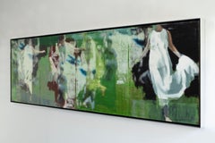 Painting by artist Philip Buller "Jump" (oil on linen over panel)