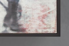 "Jumpers" Contemporary Figurative Abstract Oil on Linen on Panel Framed Painting