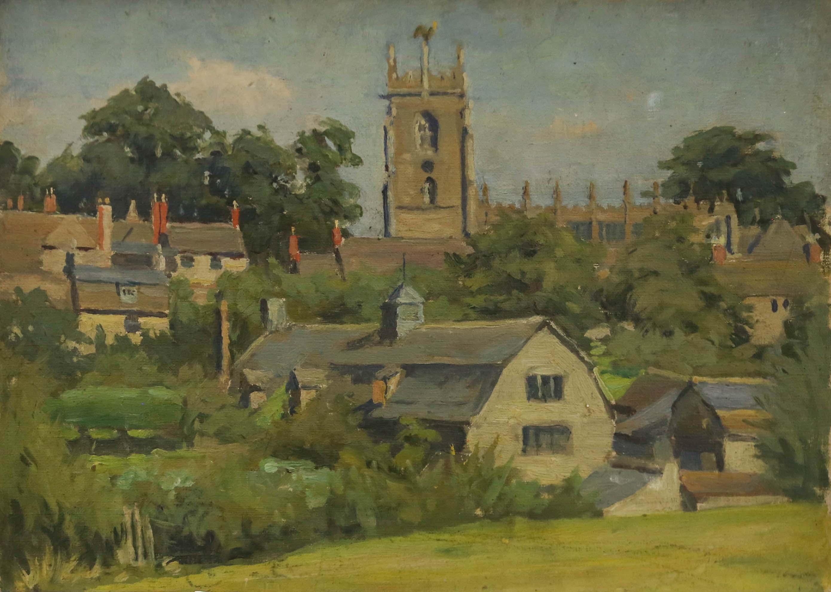 Circle of Philip Connard (1875–1958) - 1938 Oil, Winchcombe Mill For Sale 1