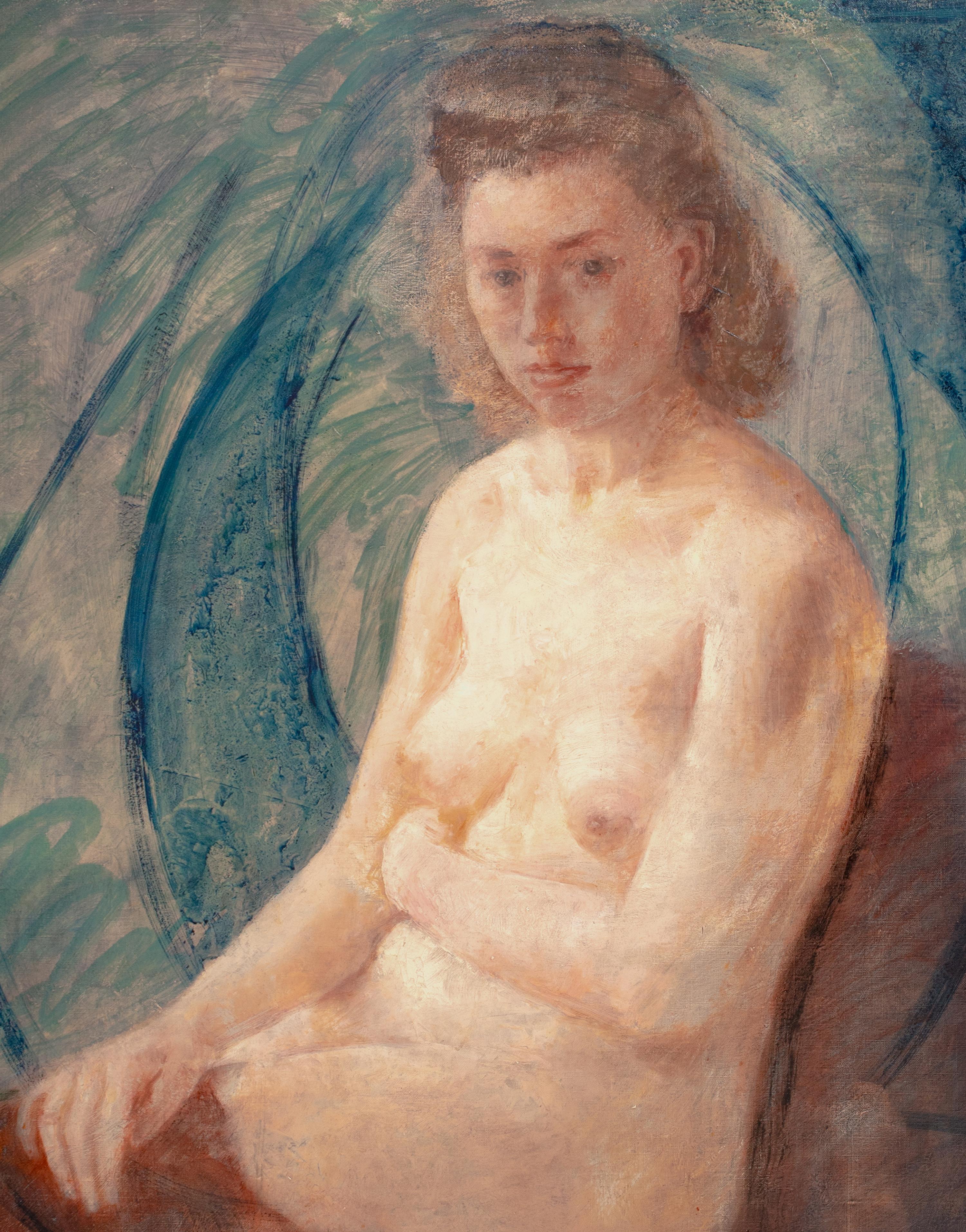 Portrait d'une femme nue, vers 1900  par Philip de László (1869-1937) en vente 1