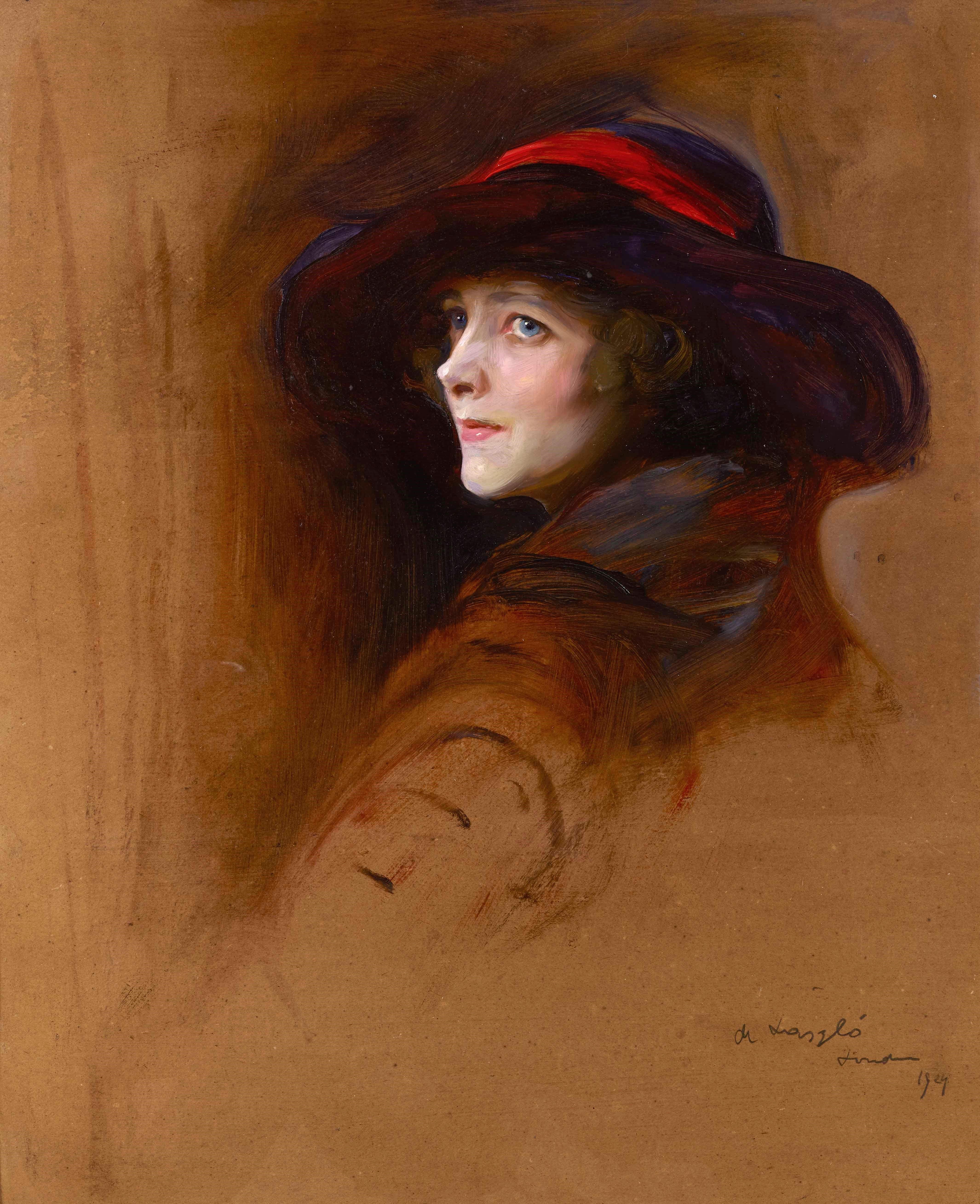 Philip de Laszlo Portrait Painting - Portrait of Marion Johnson