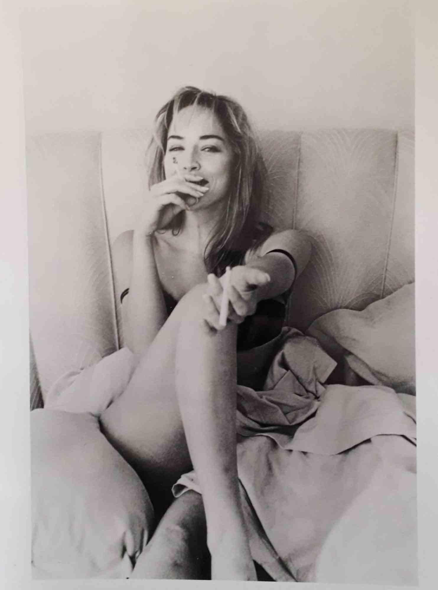 Photographie vintage en noir et blanc réalisée par Philip Dixon dans les années 1990.

Copyright et provenance : Playboy.

Excellent état.