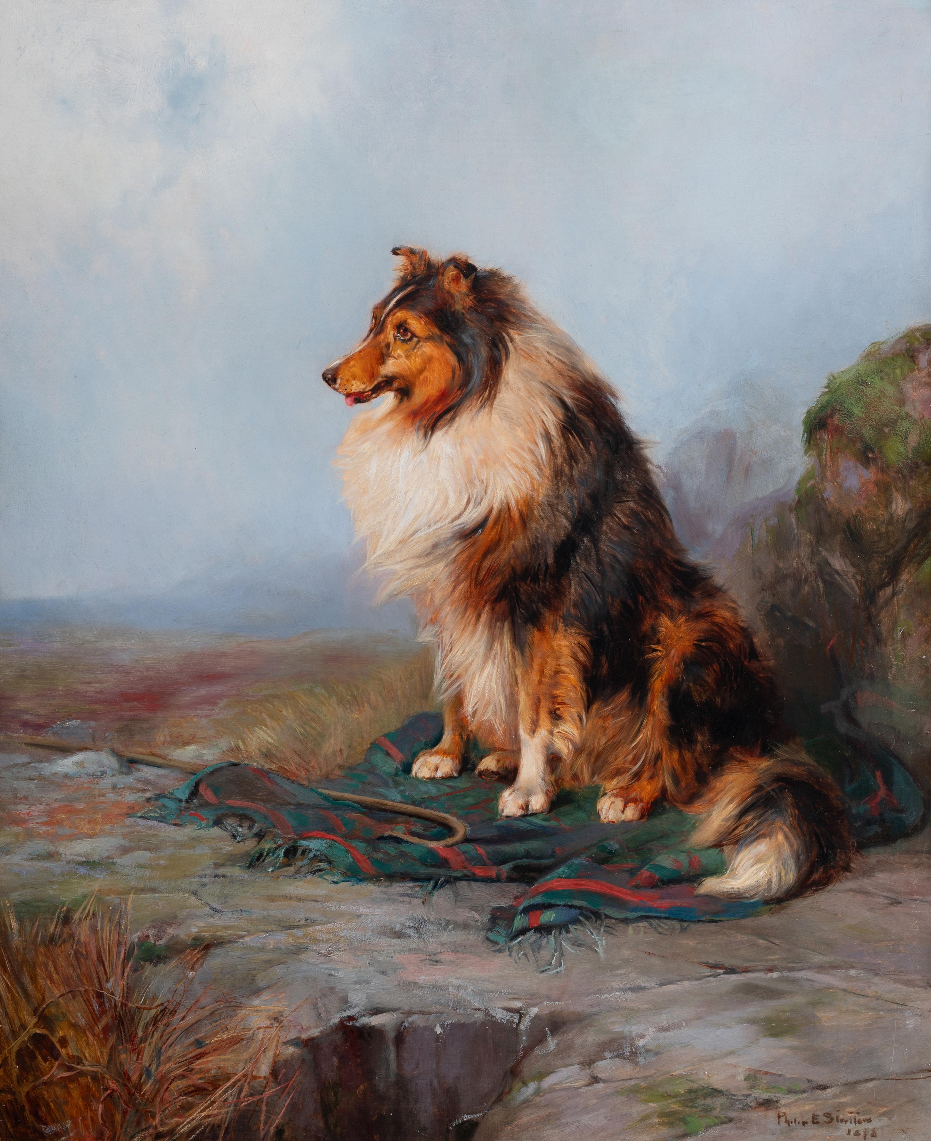 En attendant le Masterly - Painting de Philip Eustace Stretton