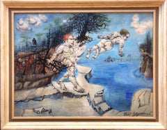 Lure of the Waters 1946 oil painting by Philip Evergood