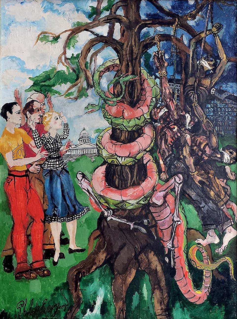 Robert Riggs - George Washington Marine Procession New York ...