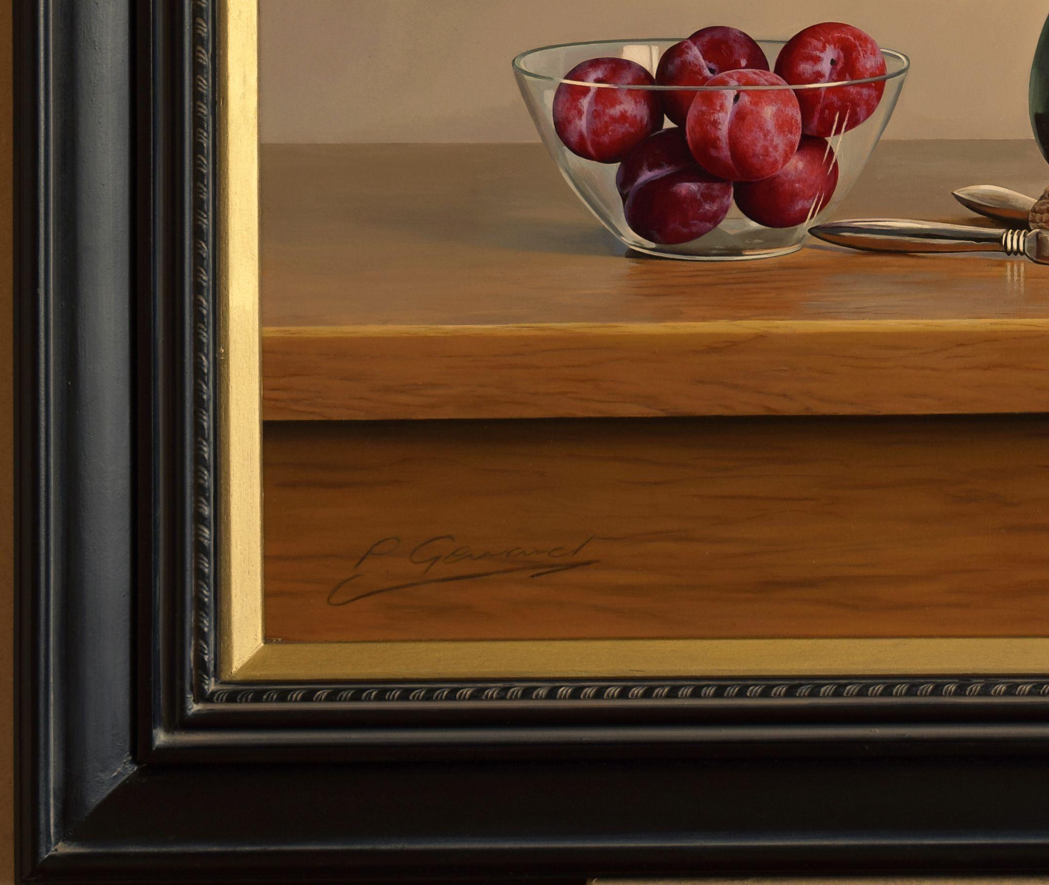 BLACKBERRY WINE, Painting, Oil on MDF Panel 1