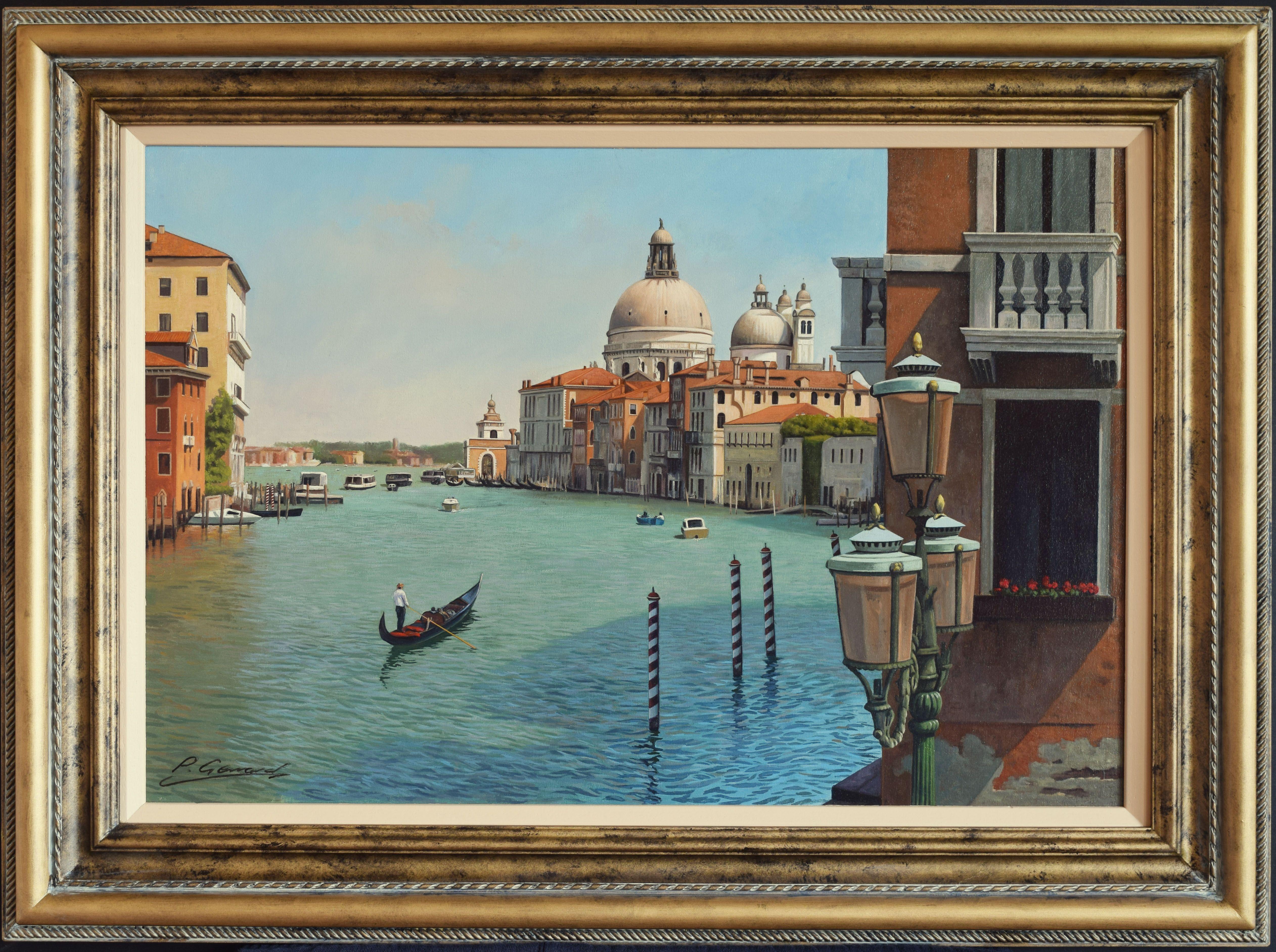 THE GRAND CANAL VENICE, Painting, Oil on MDF Panel 1