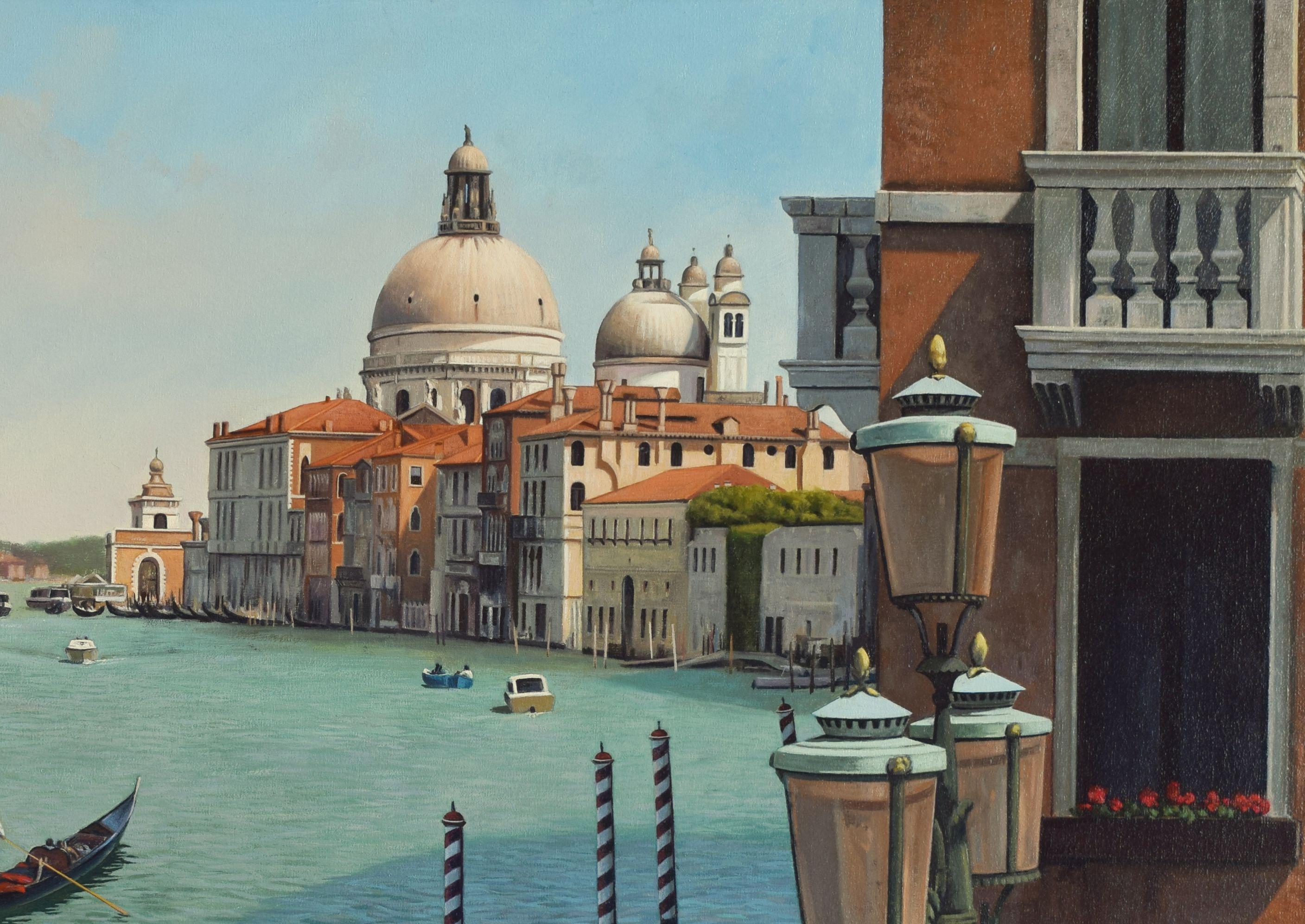 THE GRAND CANAL VENICE, Painting, Oil on MDF Panel 3