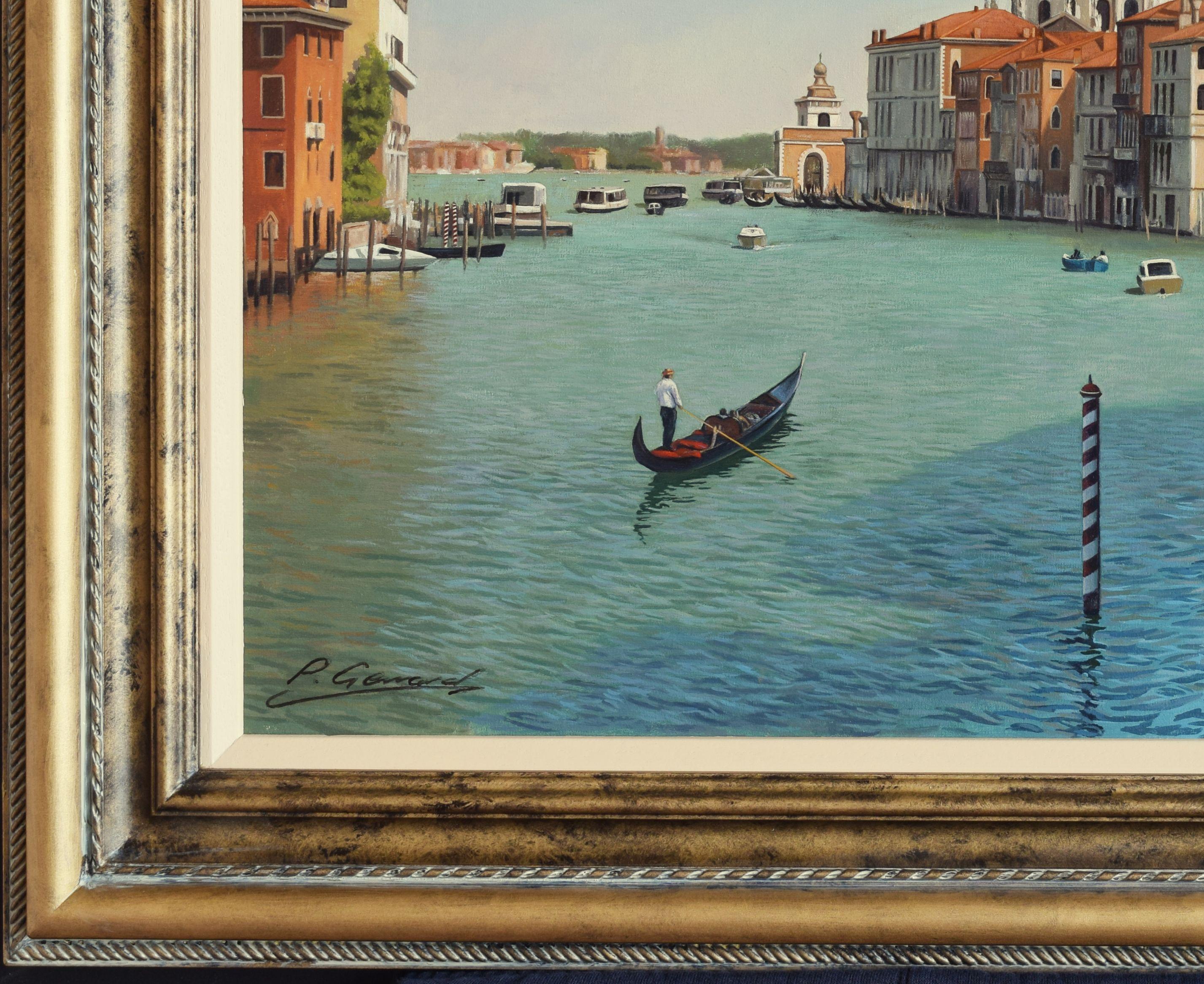 THE GRAND CANAL VENICE, Painting, Oil on MDF Panel 4