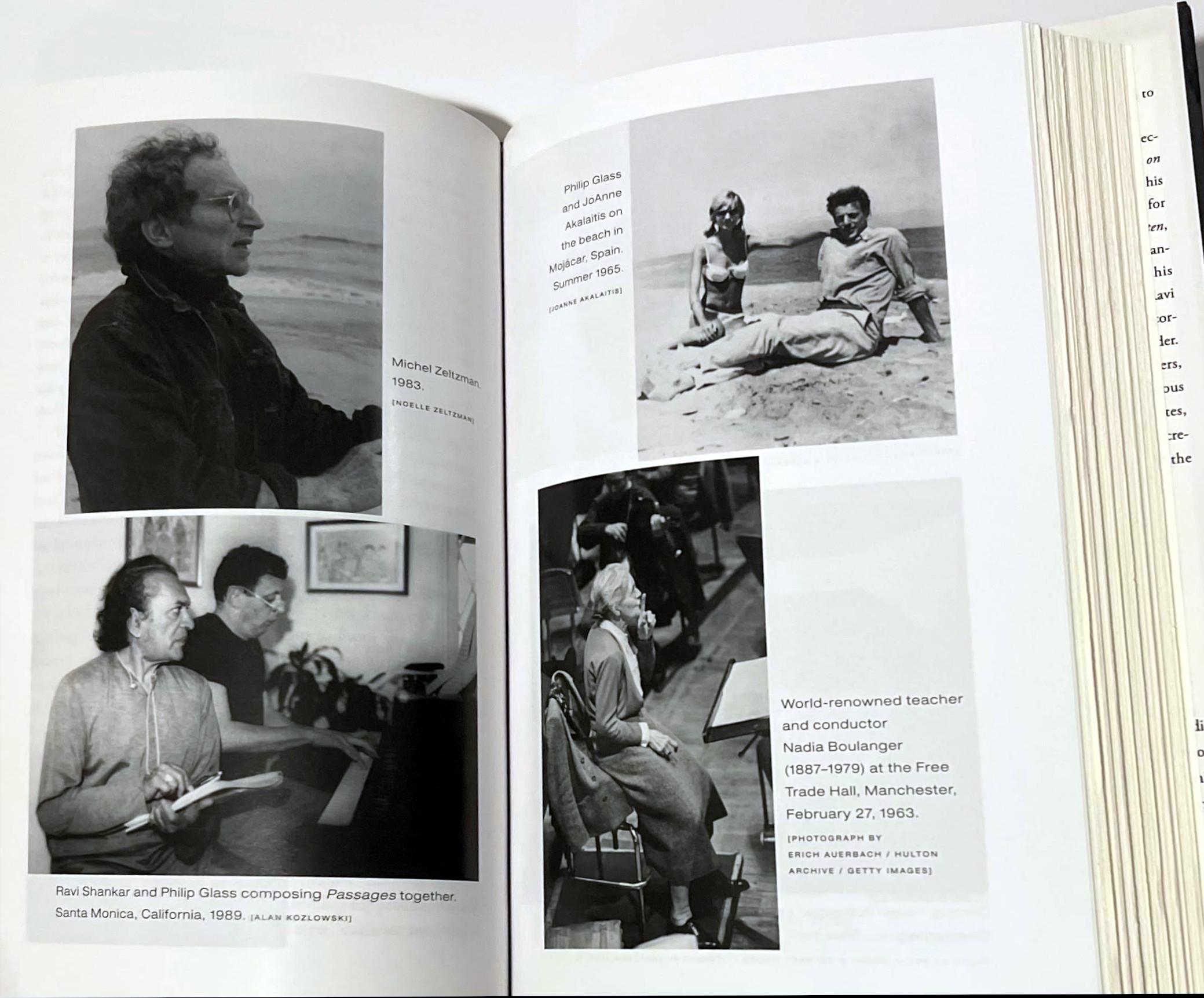 Monograph: Philip Glass Words Without Music (book hand signed by Philip Glass) 8