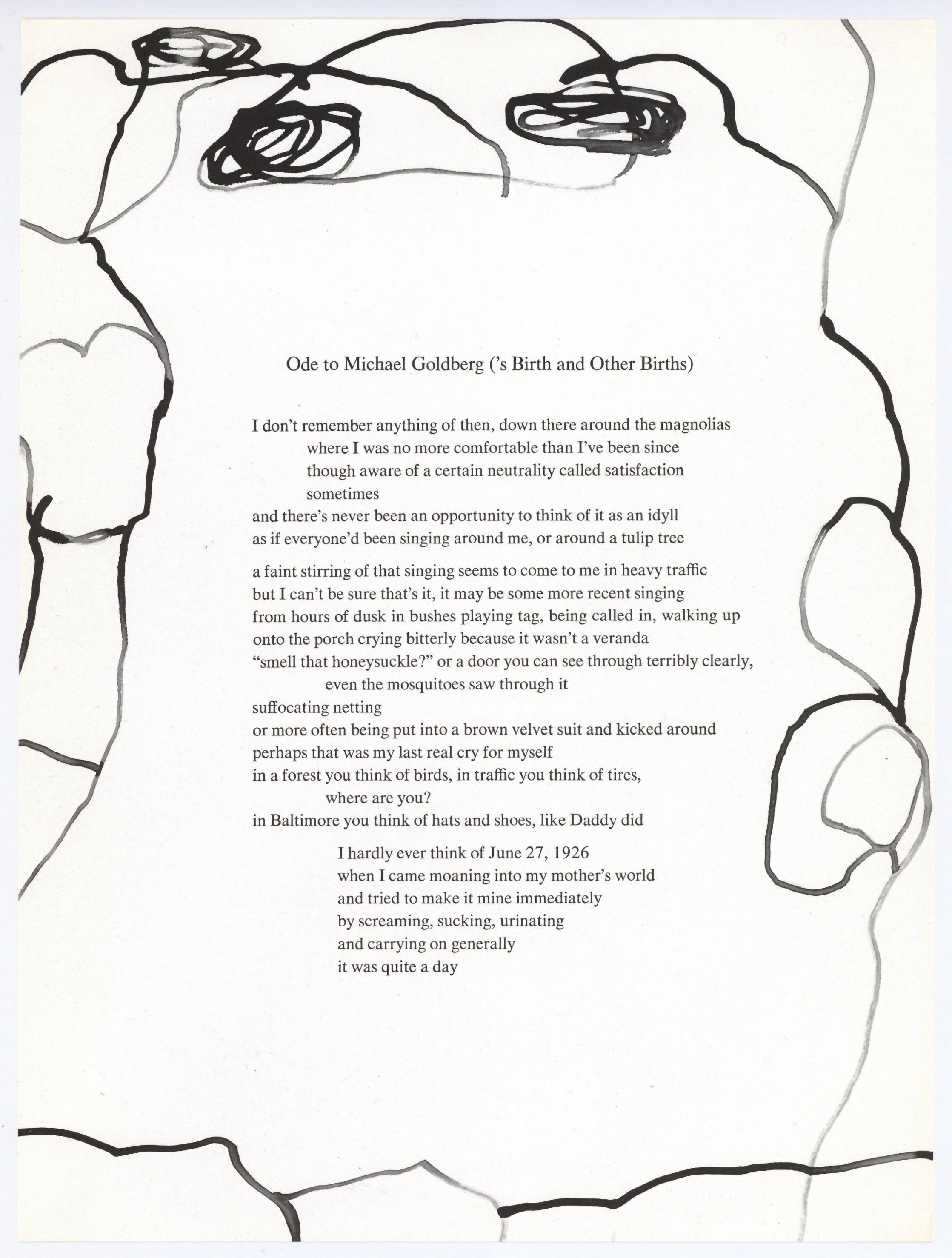 (dopo) Philip Guston - litografia, 1967