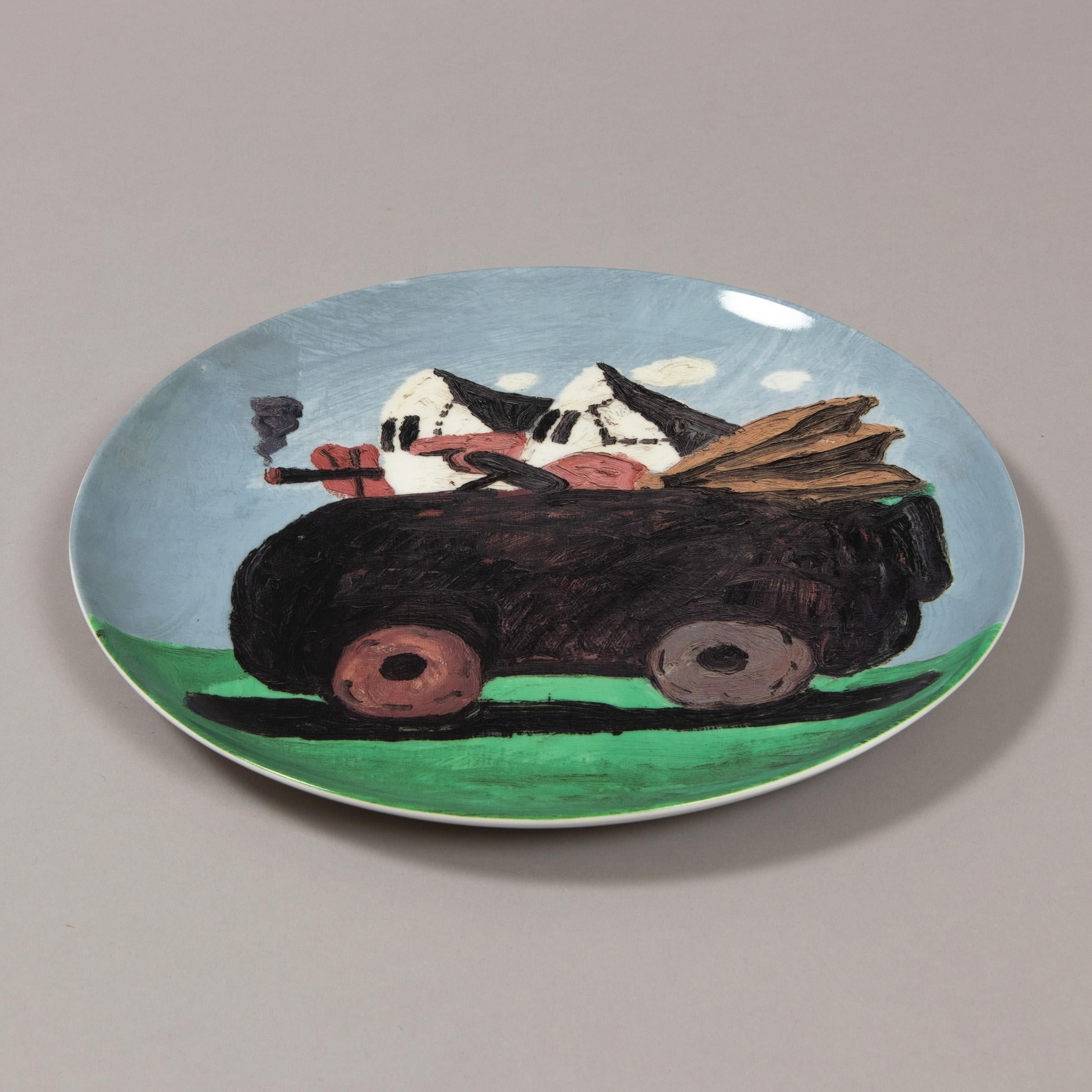 Philip Guston, Senza titolo - Piatto in edizione limitata, Arte contemporanea in vendita 2