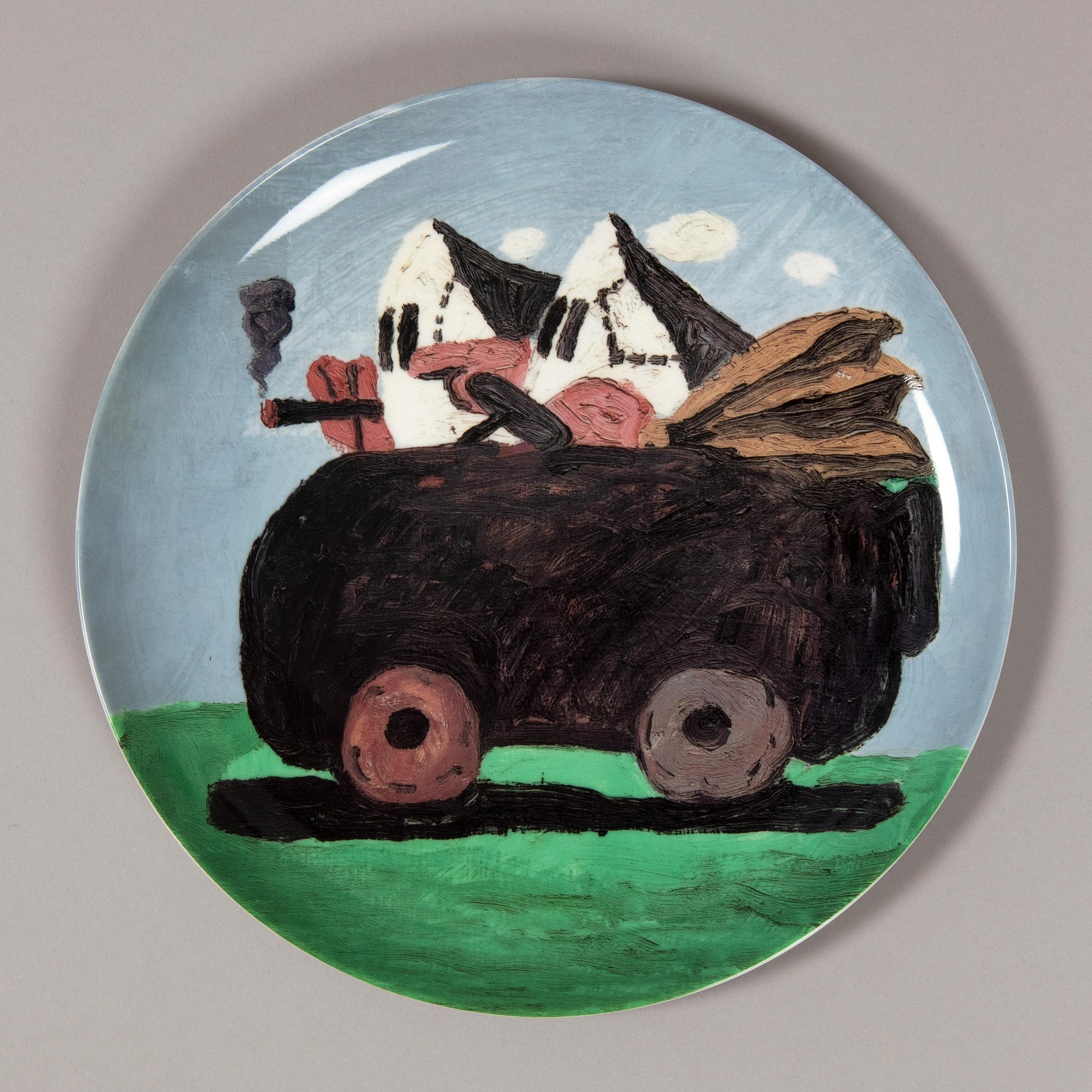 Philip Guston, Senza titolo - Piatto in edizione limitata, Arte contemporanea in vendita 3