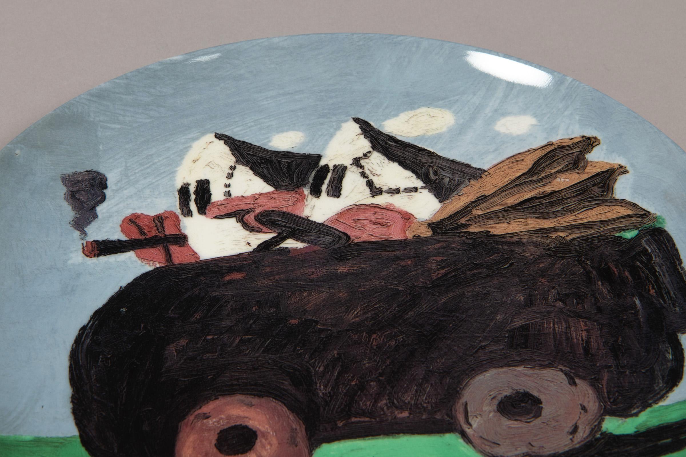 Philip Guston, Senza titolo - Piatto in edizione limitata, Arte contemporanea in vendita 4