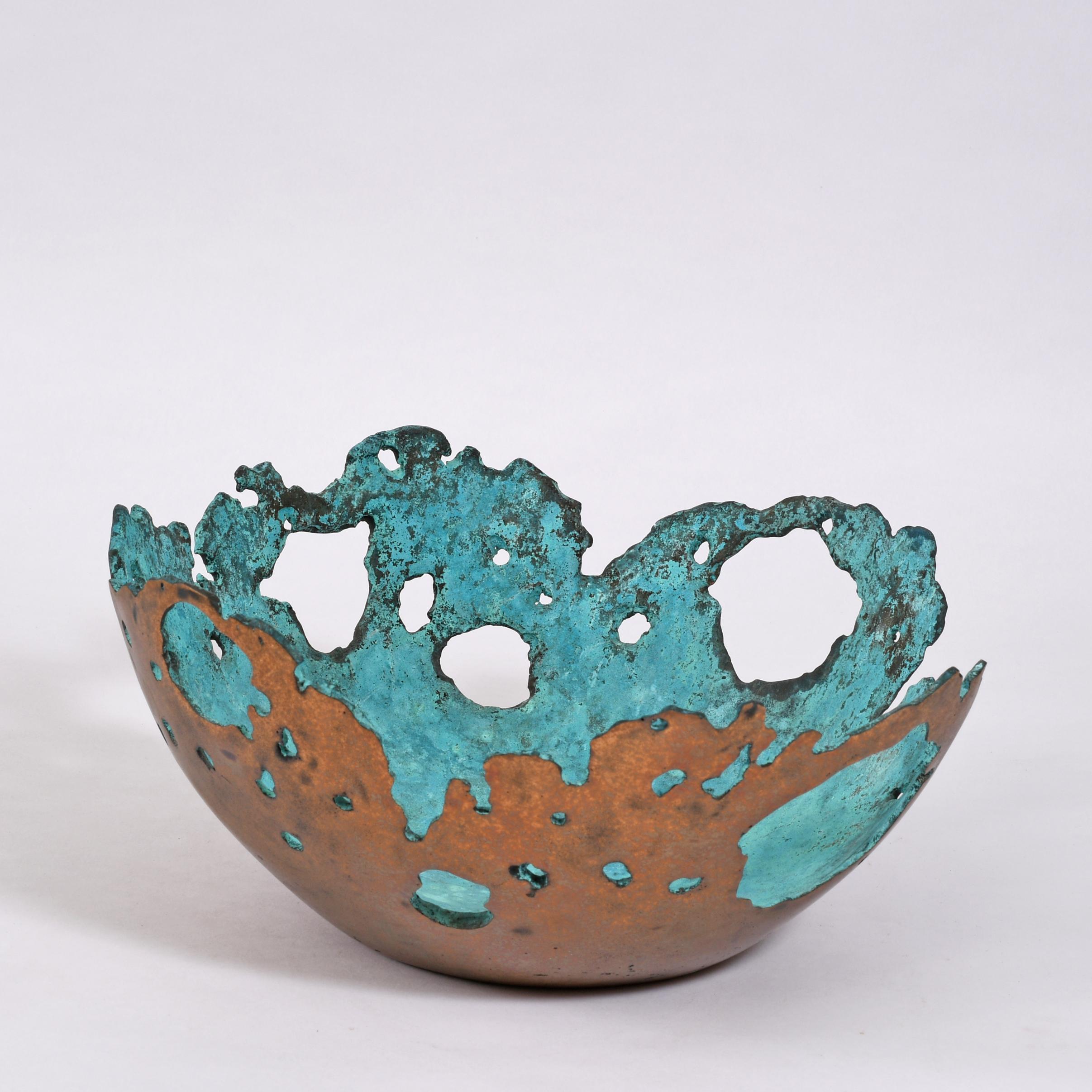 Ancient Bowl - Abstract Sculpture by Philip Hearsey