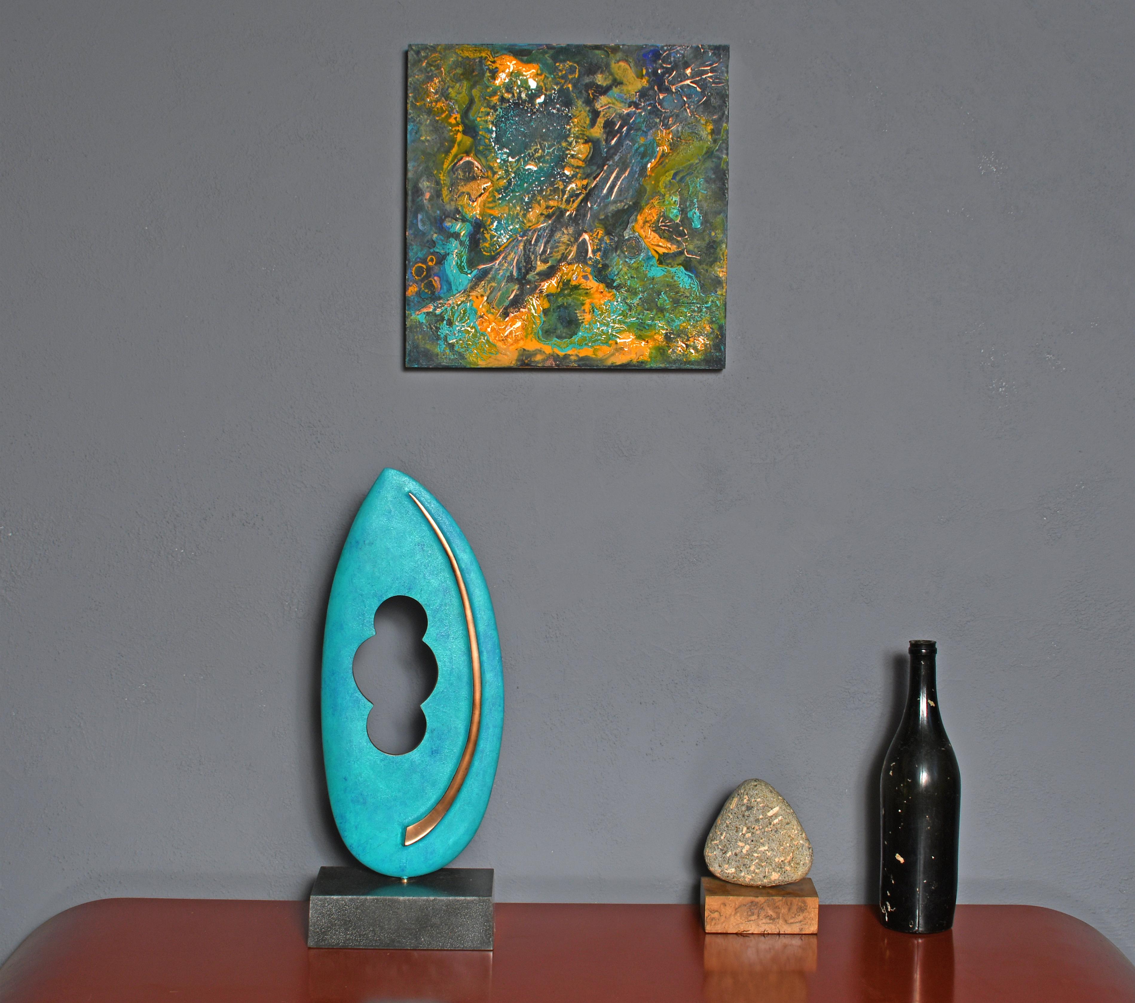 Britische zeitgenössische Bildhauerei von Philip Hearsey - Anphalos III im Angebot 9