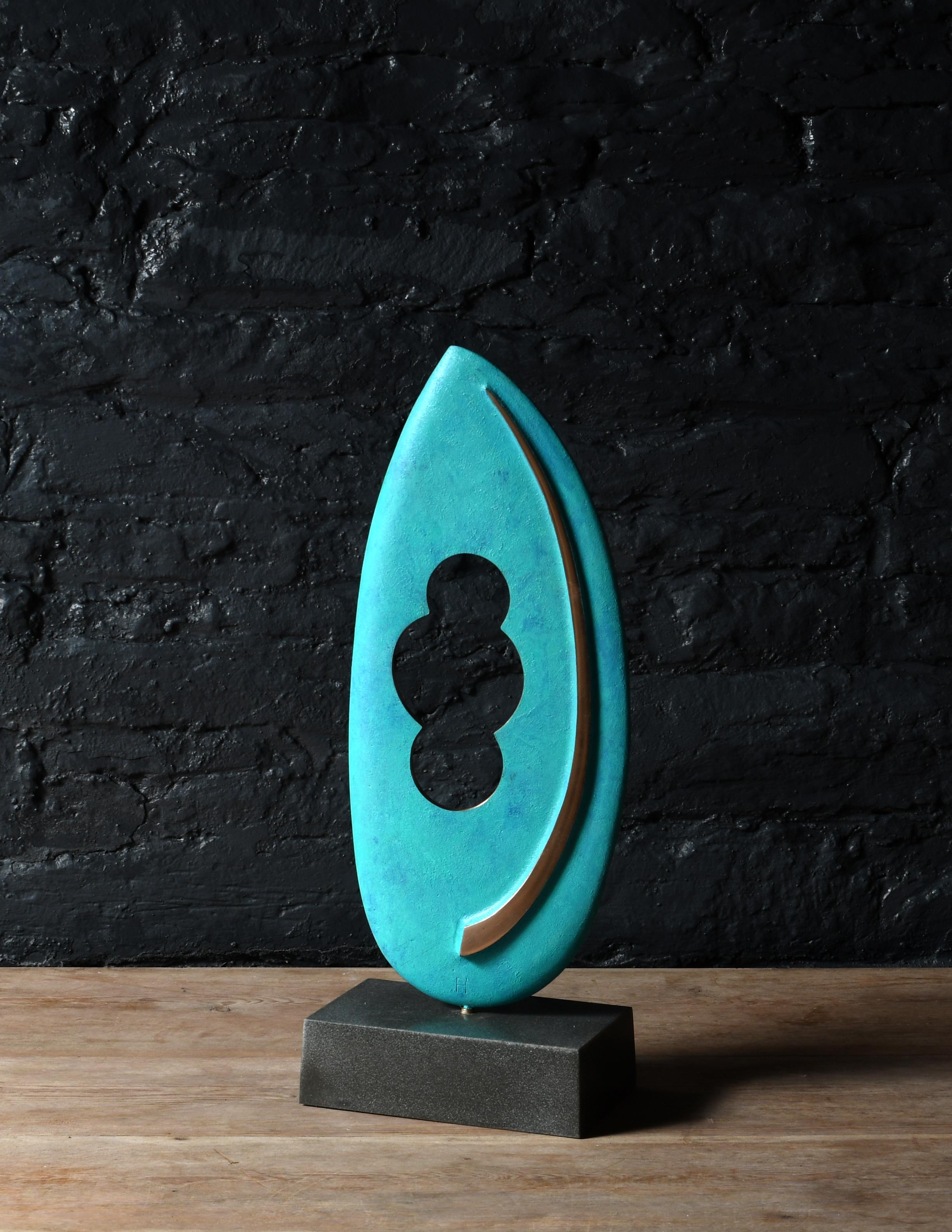 Britische zeitgenössische Bildhauerei von Philip Hearsey - Anphalos III im Angebot 8