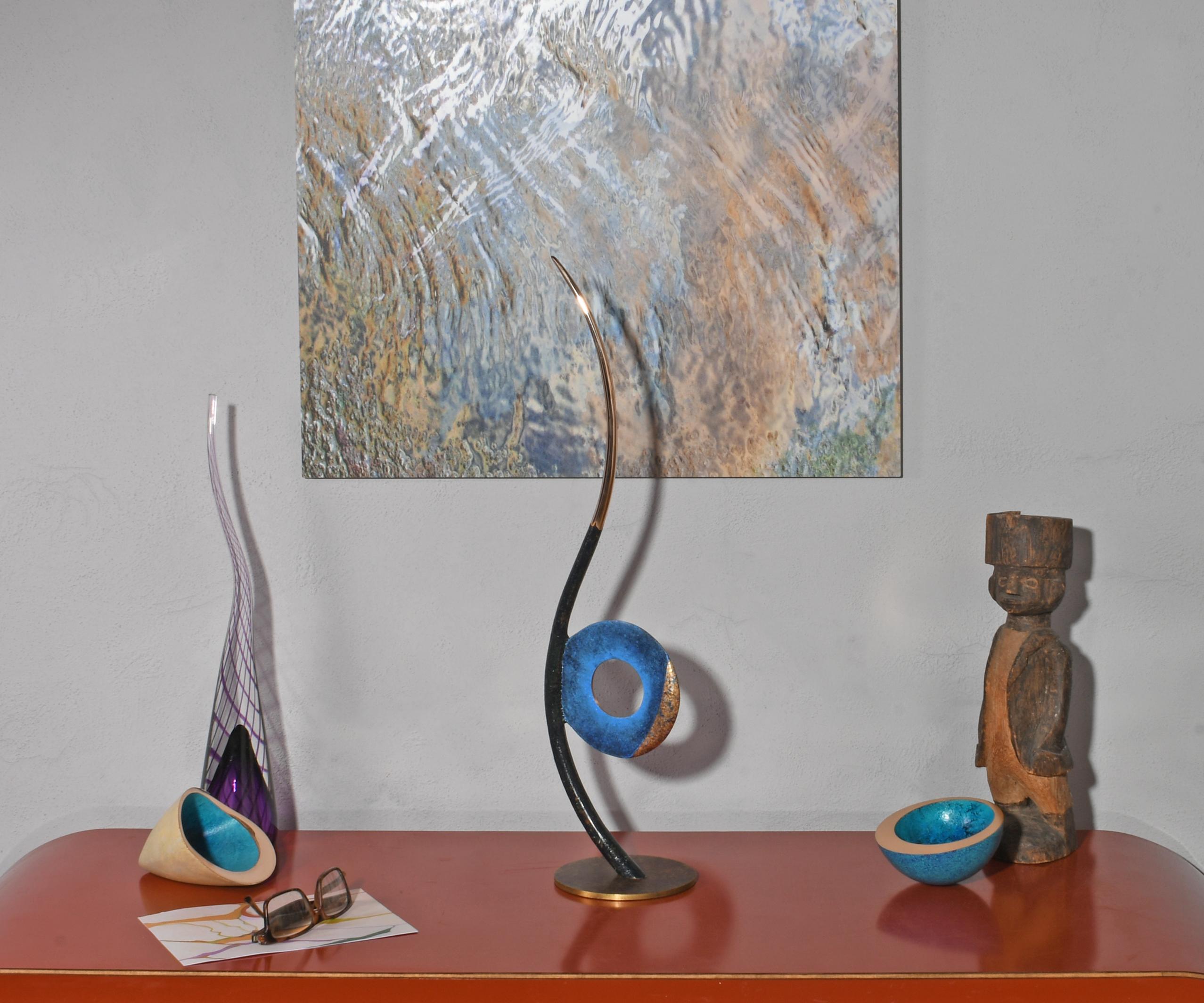 Scultura contemporanea britannica di Philip Hearsey - Nightwalk VI in vendita 8