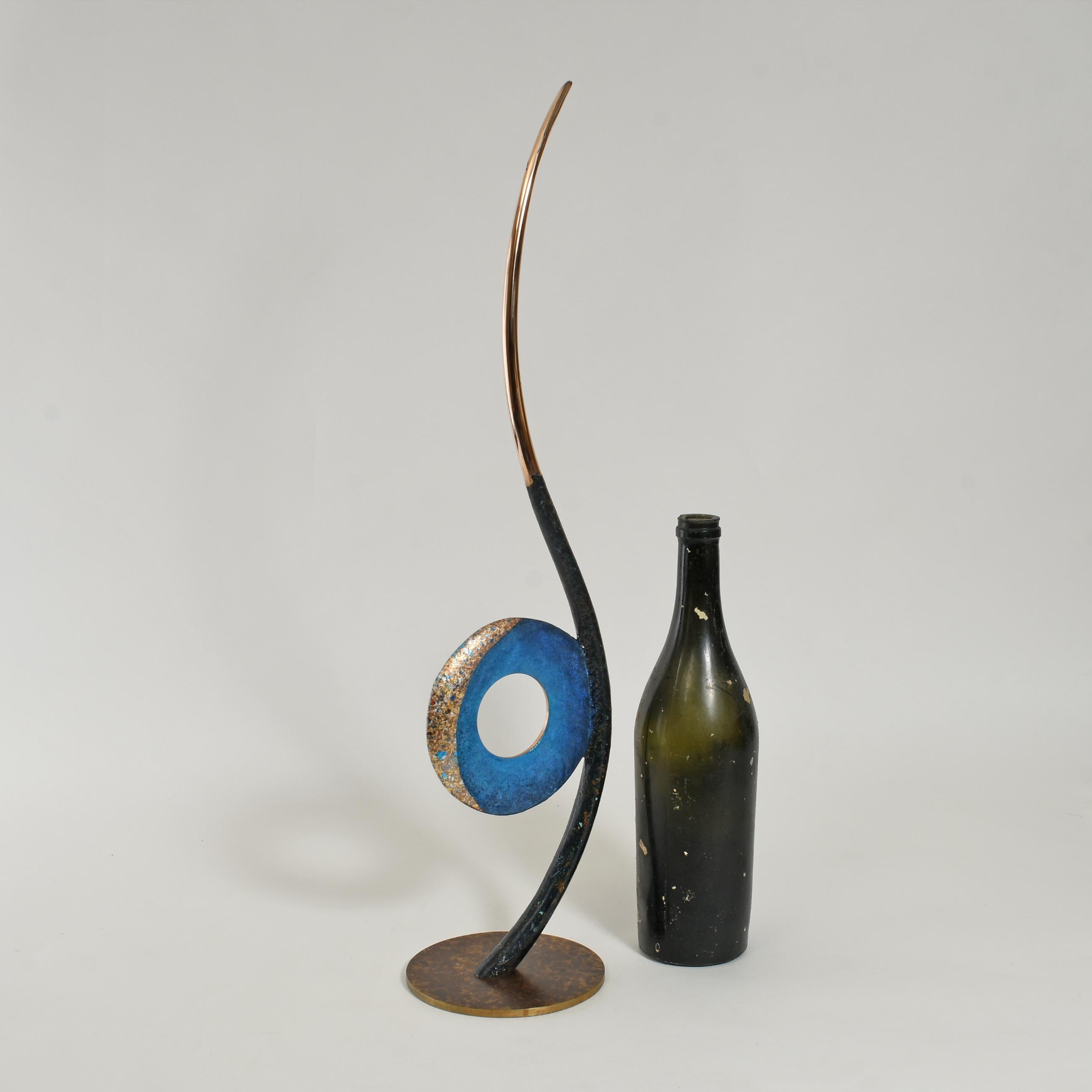 British Contemporary Sculpture by Philip Hearsey - Nightwalk VI For Sale 10