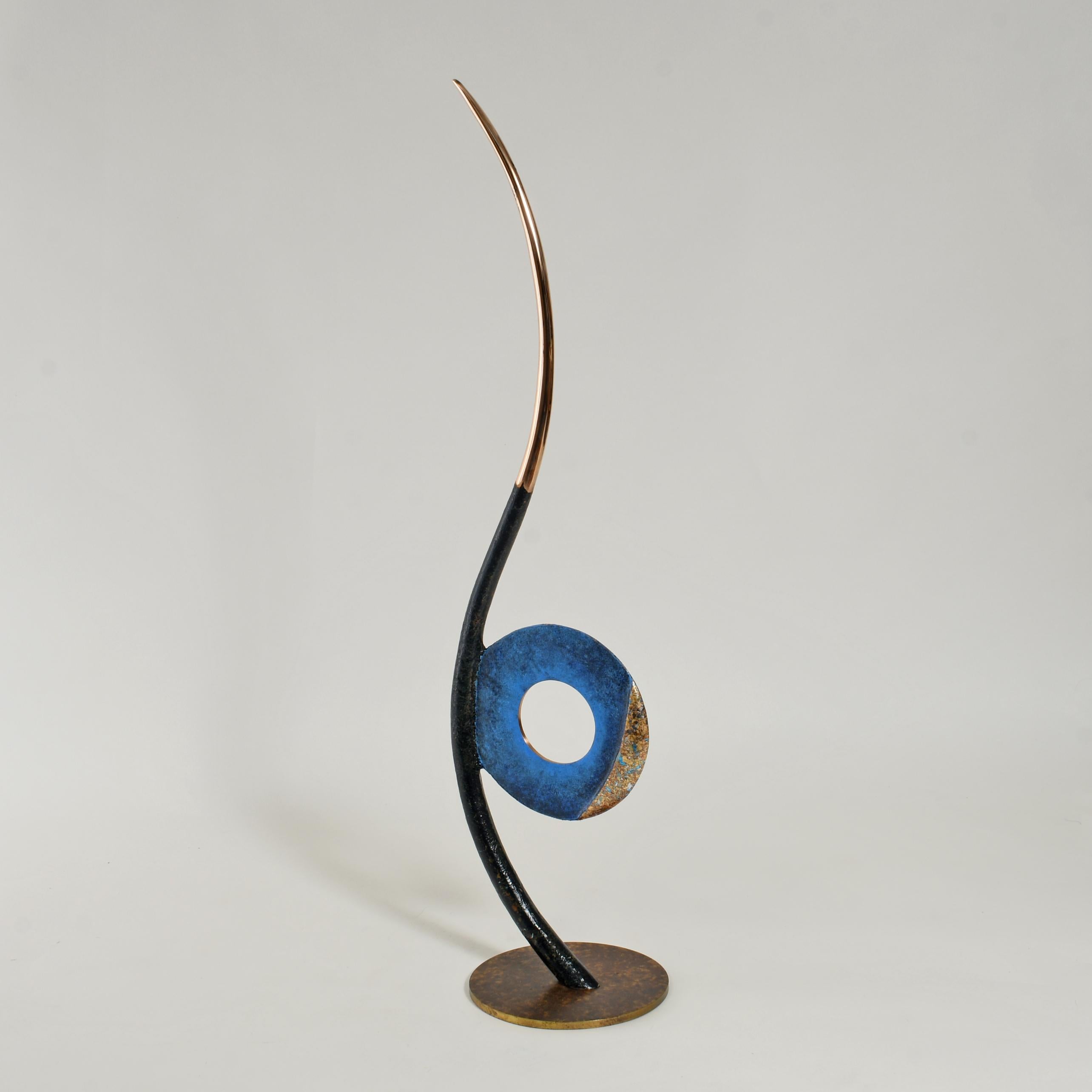 British Contemporary Sculpture by Philip Hearsey - Nightwalk VI For Sale 1