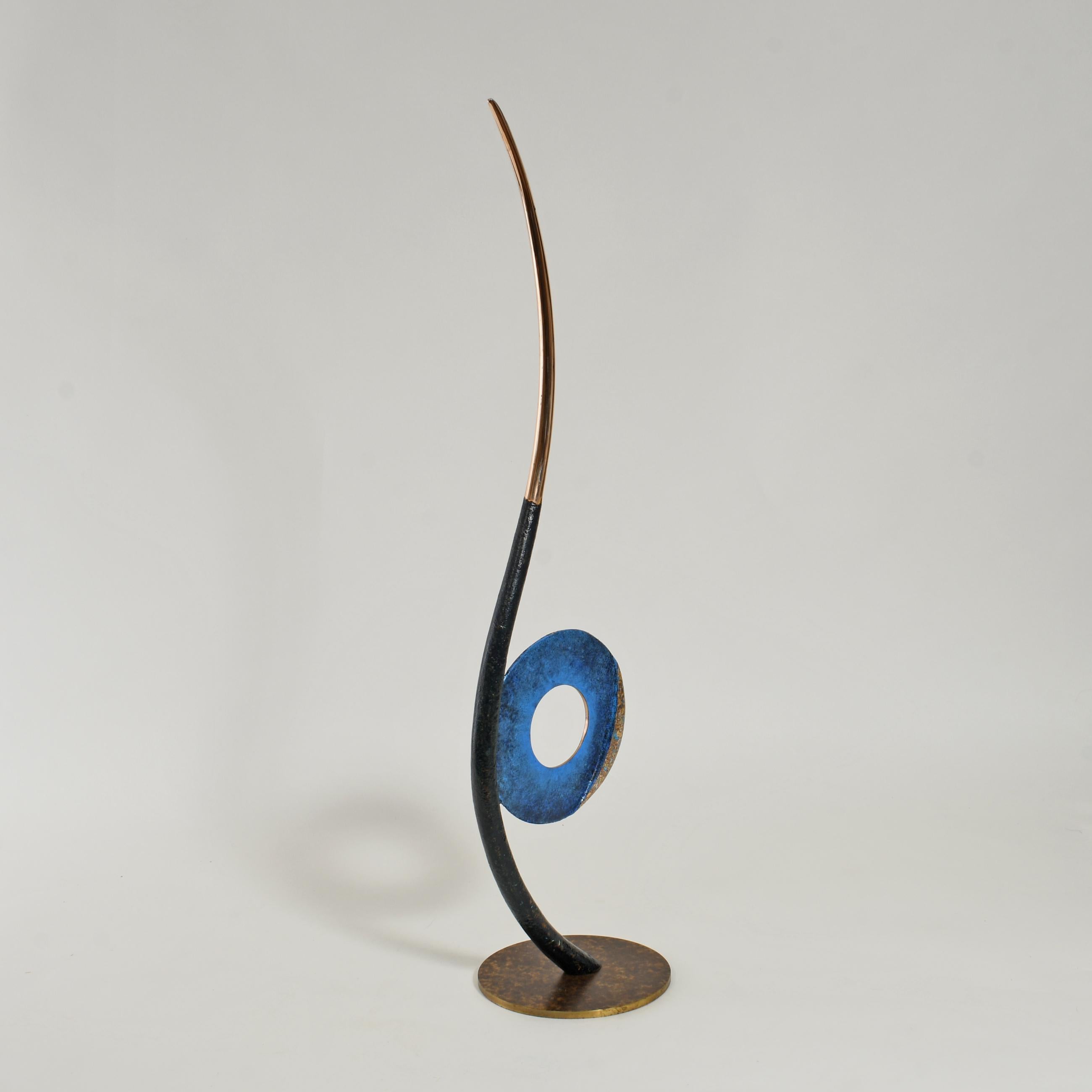 British Contemporary Sculpture by Philip Hearsey - Nightwalk VI For Sale 4