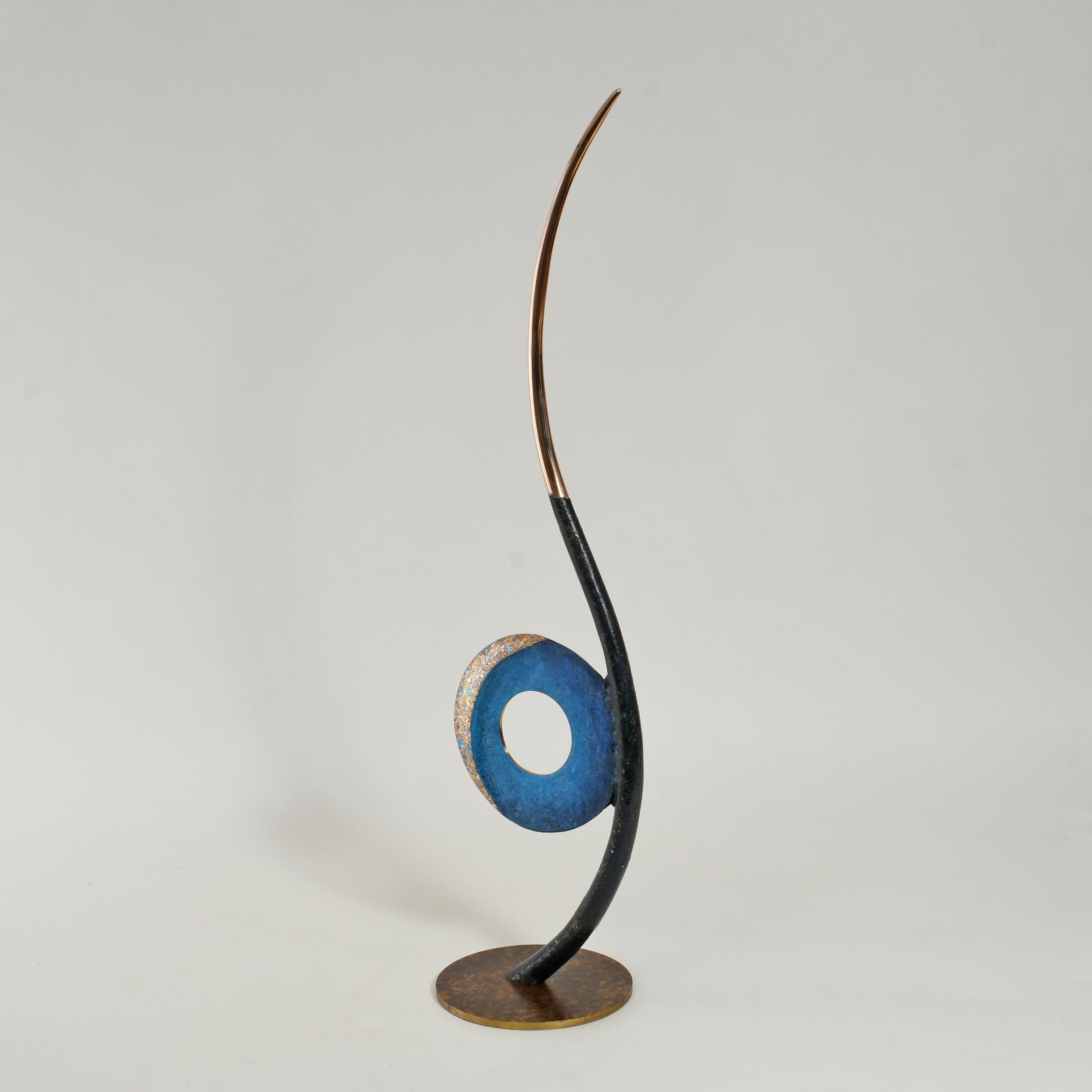 British Contemporary Sculpture by Philip Hearsey - Nightwalk VI For Sale 5