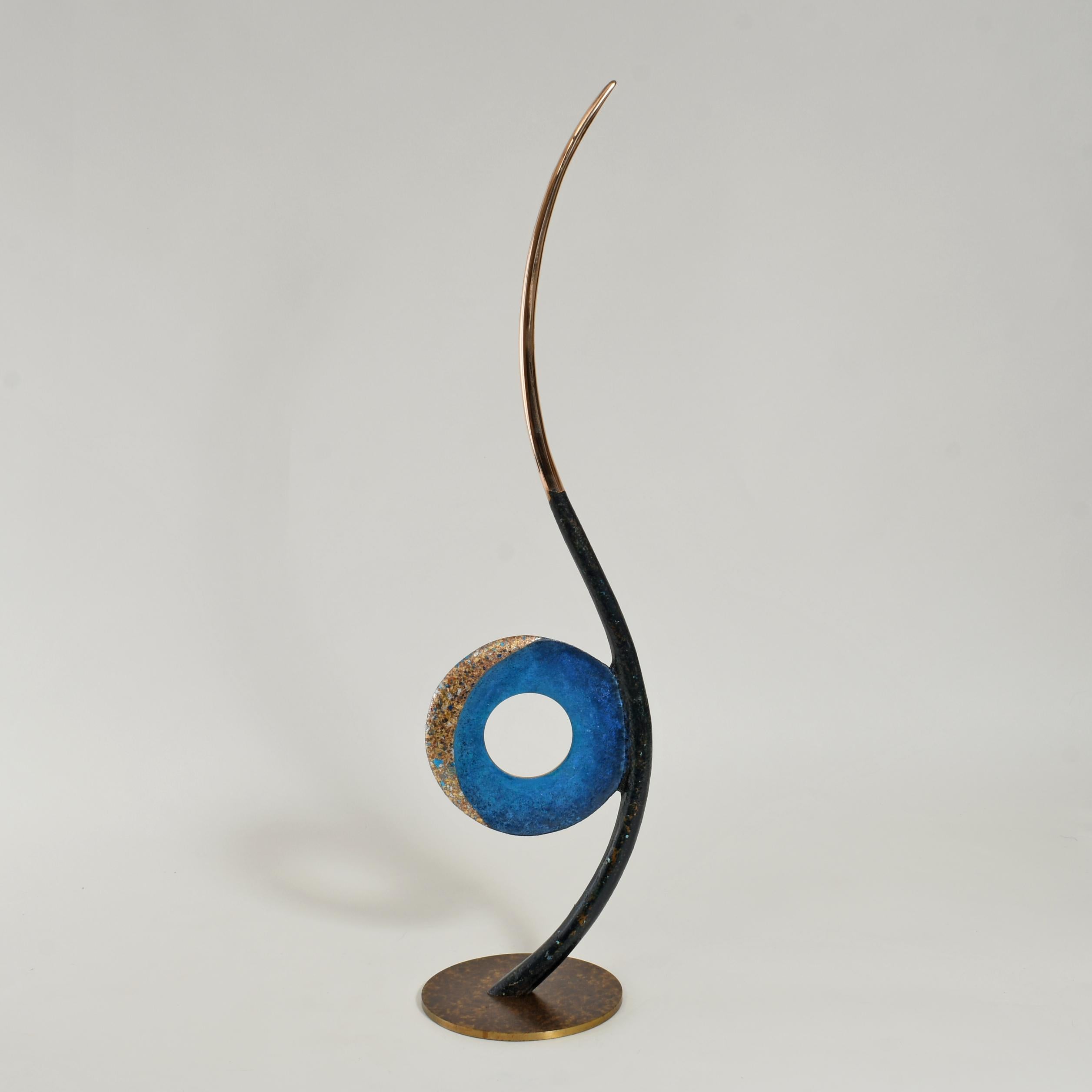 British Contemporary Sculpture by Philip Hearsey - Nightwalk VI For Sale 6