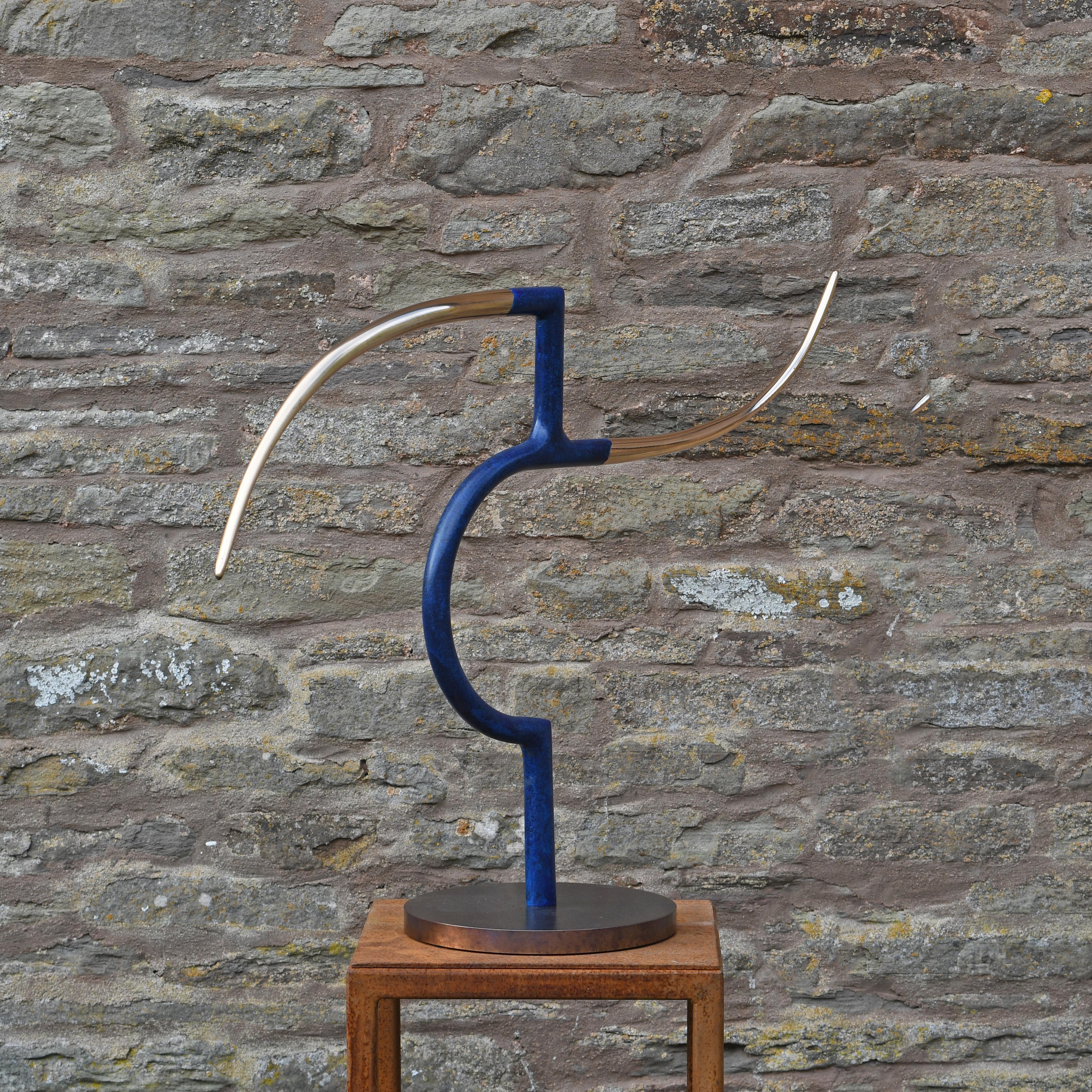 Britische zeitgenössische Bildhauerei von Philip Hearsey - The Lines Between im Angebot 10