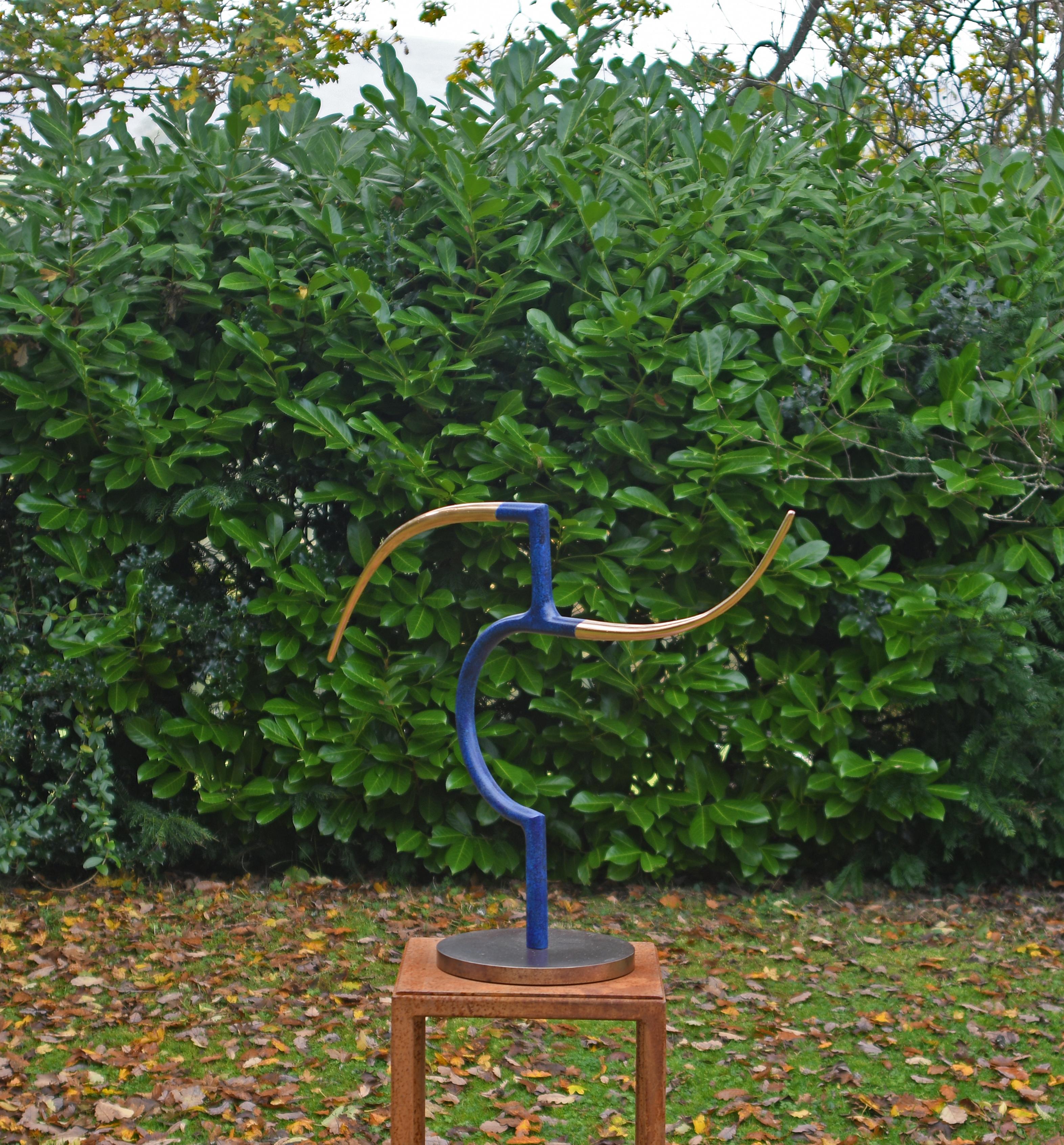 Britische zeitgenössische Bildhauerei von Philip Hearsey - The Lines Between im Angebot 8