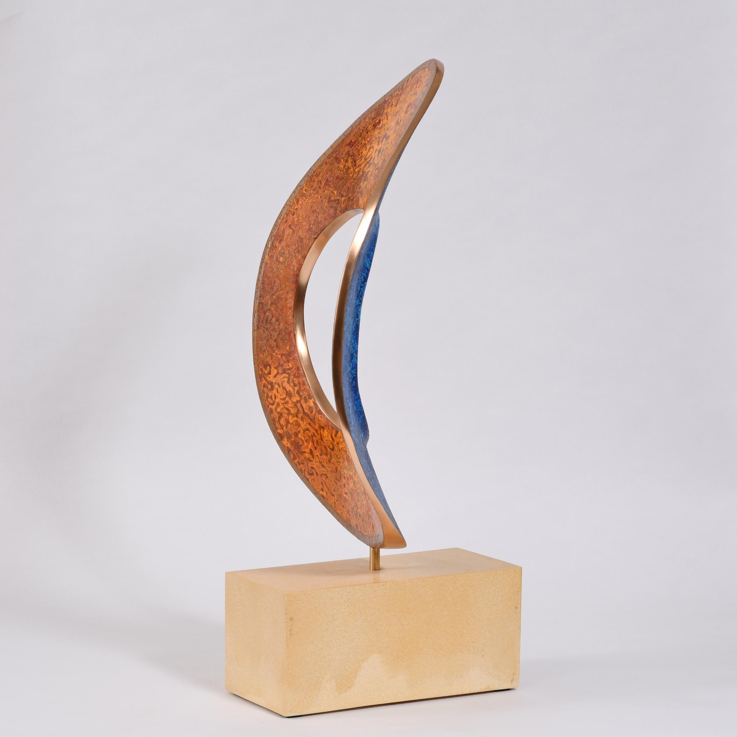 Escultura contemporánea británica de Philip Hearsey - Warp en venta 13