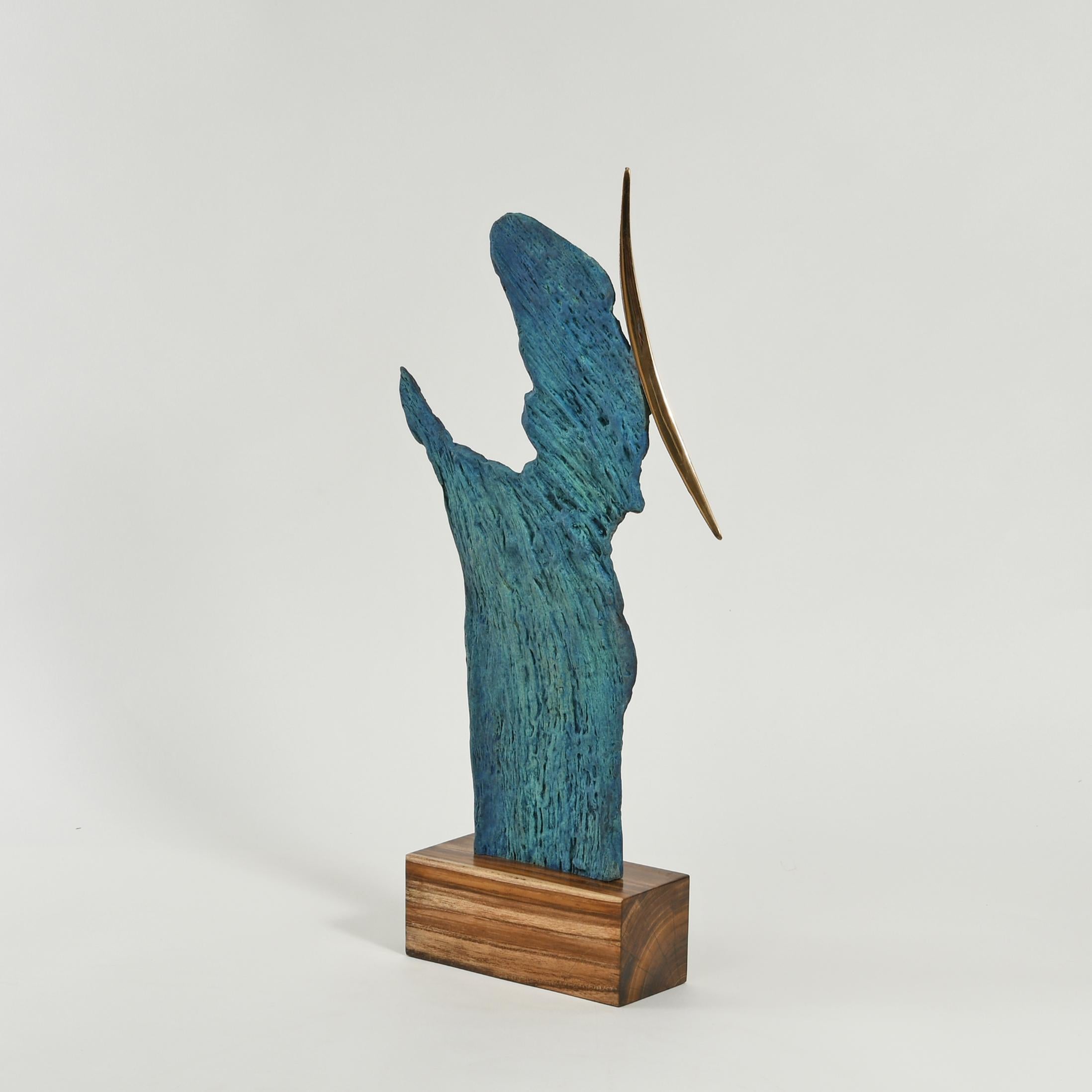Philip Hearsey Abstract Sculpture - British Contemporary Sculpture by Phiip Hearsey - Conversation II