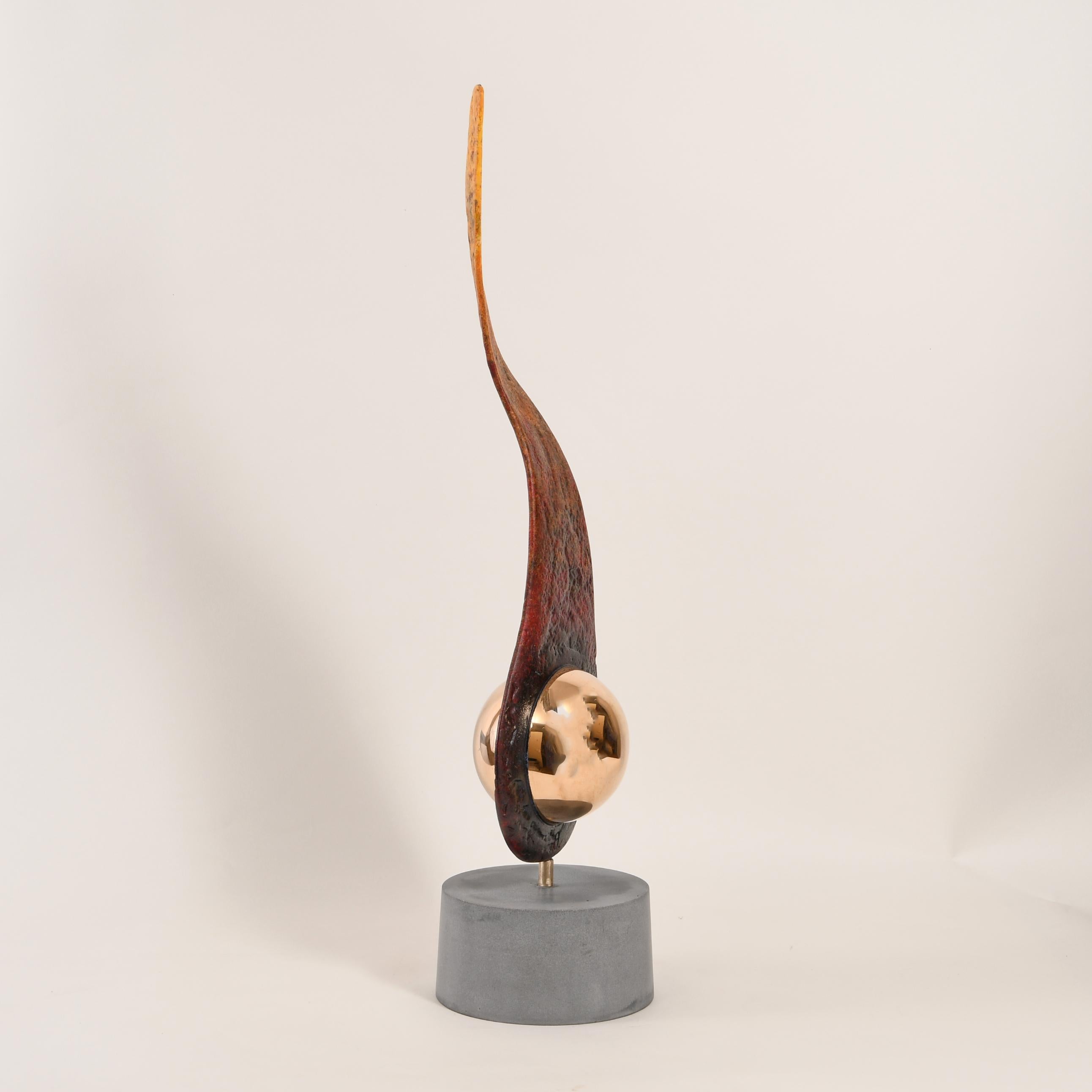 British Contemporary Sculpture by Philip Hearsey - Marking Time II For Sale 2