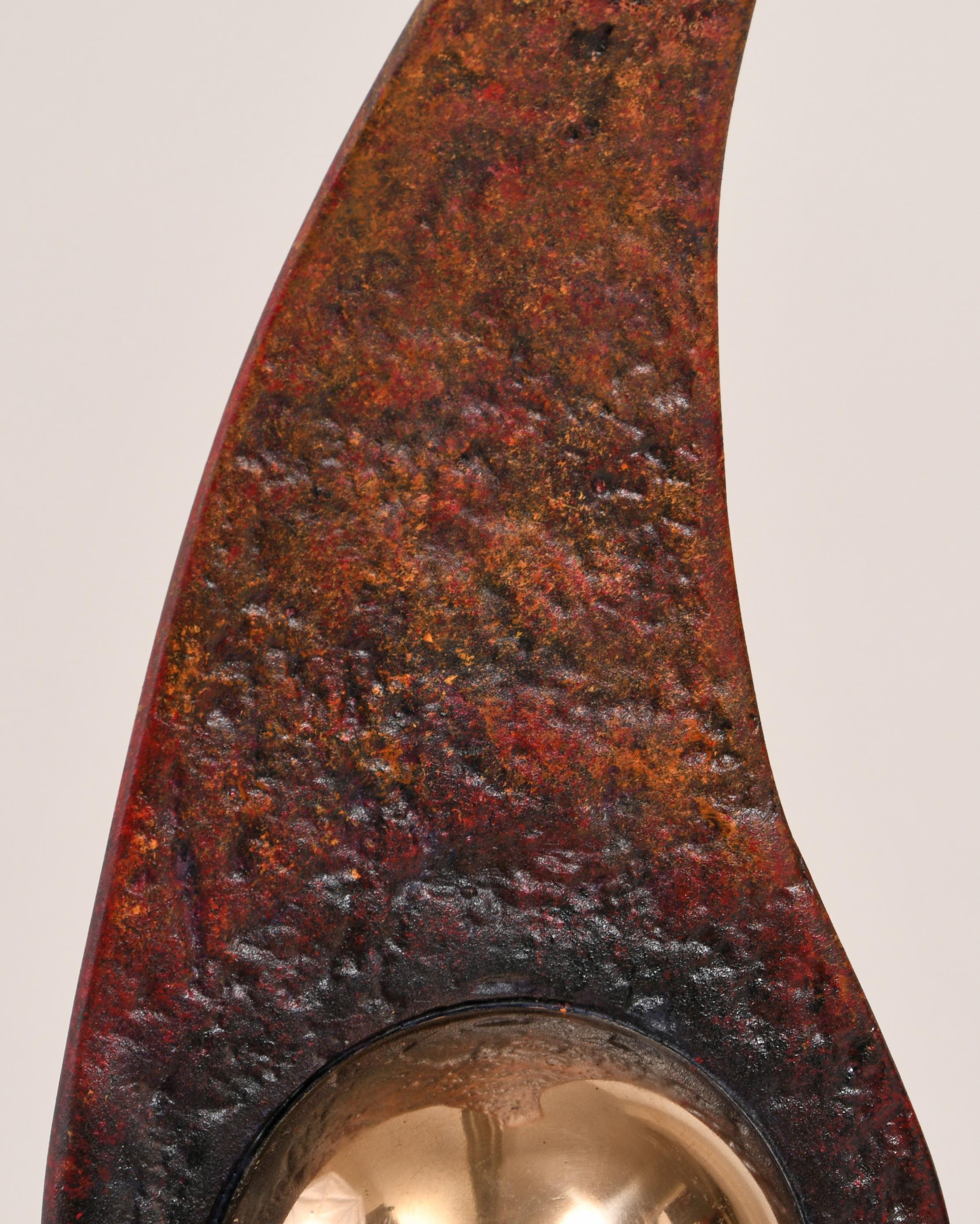 Scultura contemporanea britannica di Philip Hearsey - Marking Time II in vendita 6