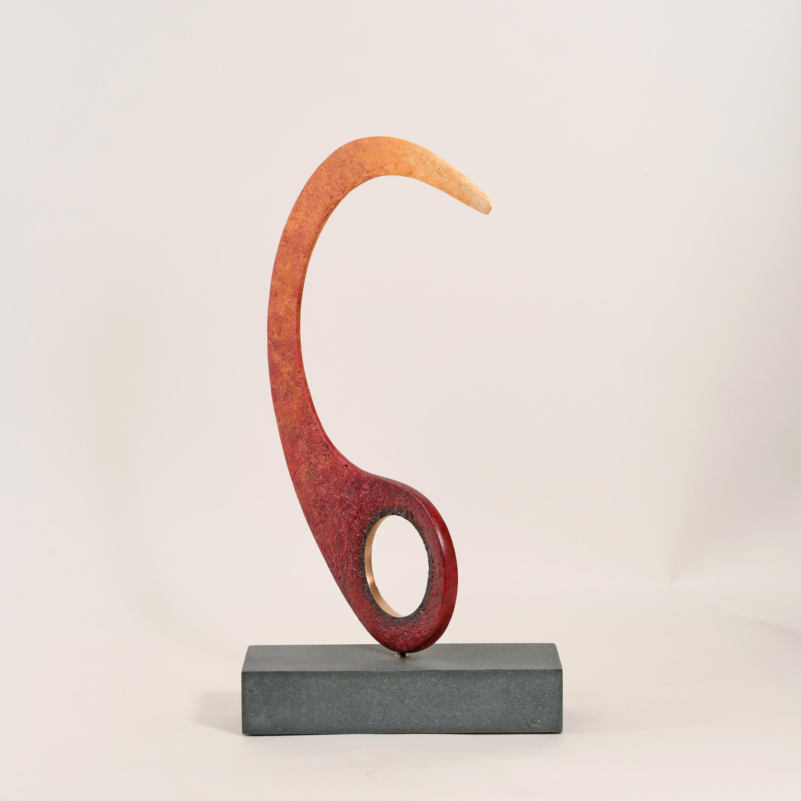 British Contemporary Sculpture by Philip Hearsey - Marking Time III For Sale 9
