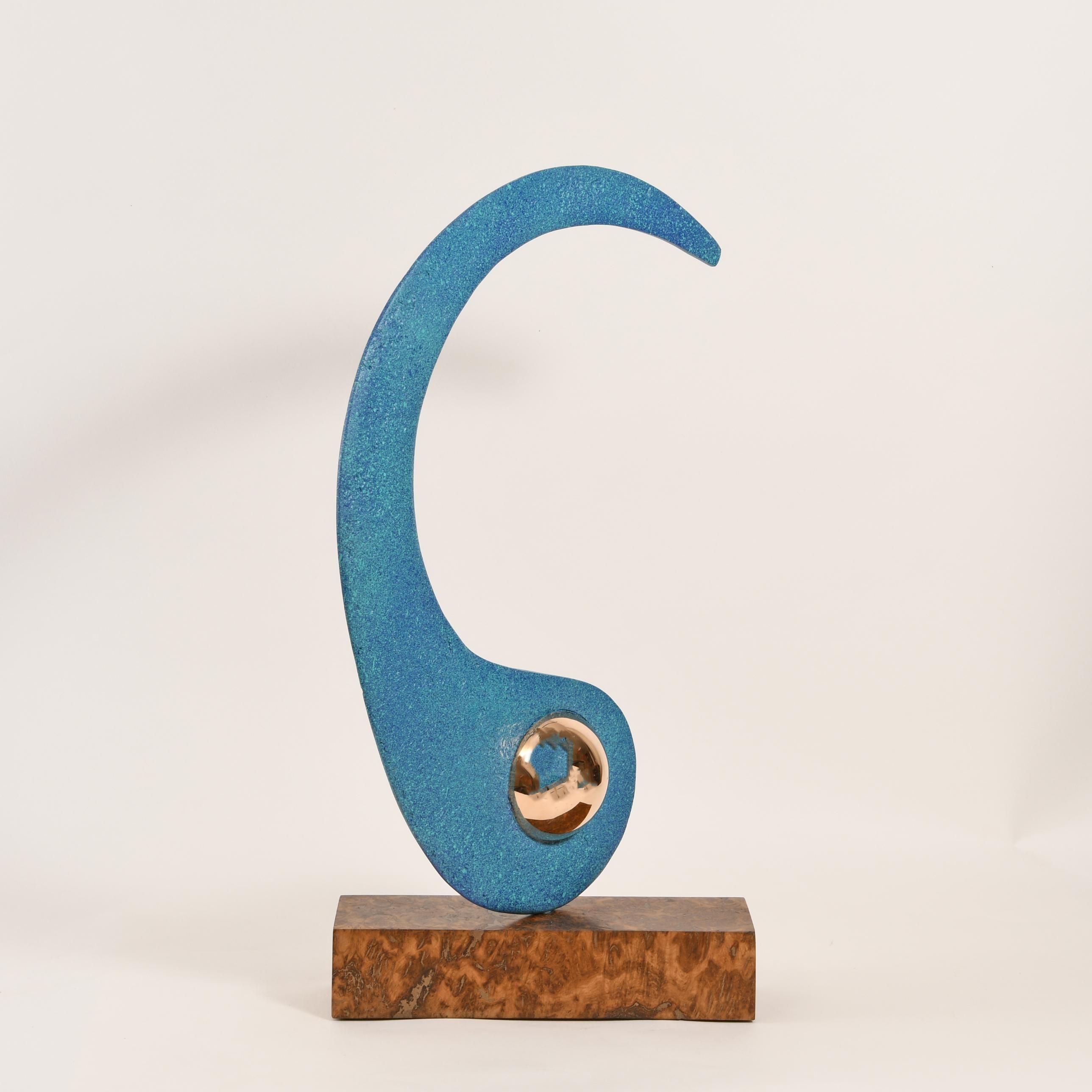 British Contemporary Sculpture by Philip Hearsey - Marking Time III For Sale 2