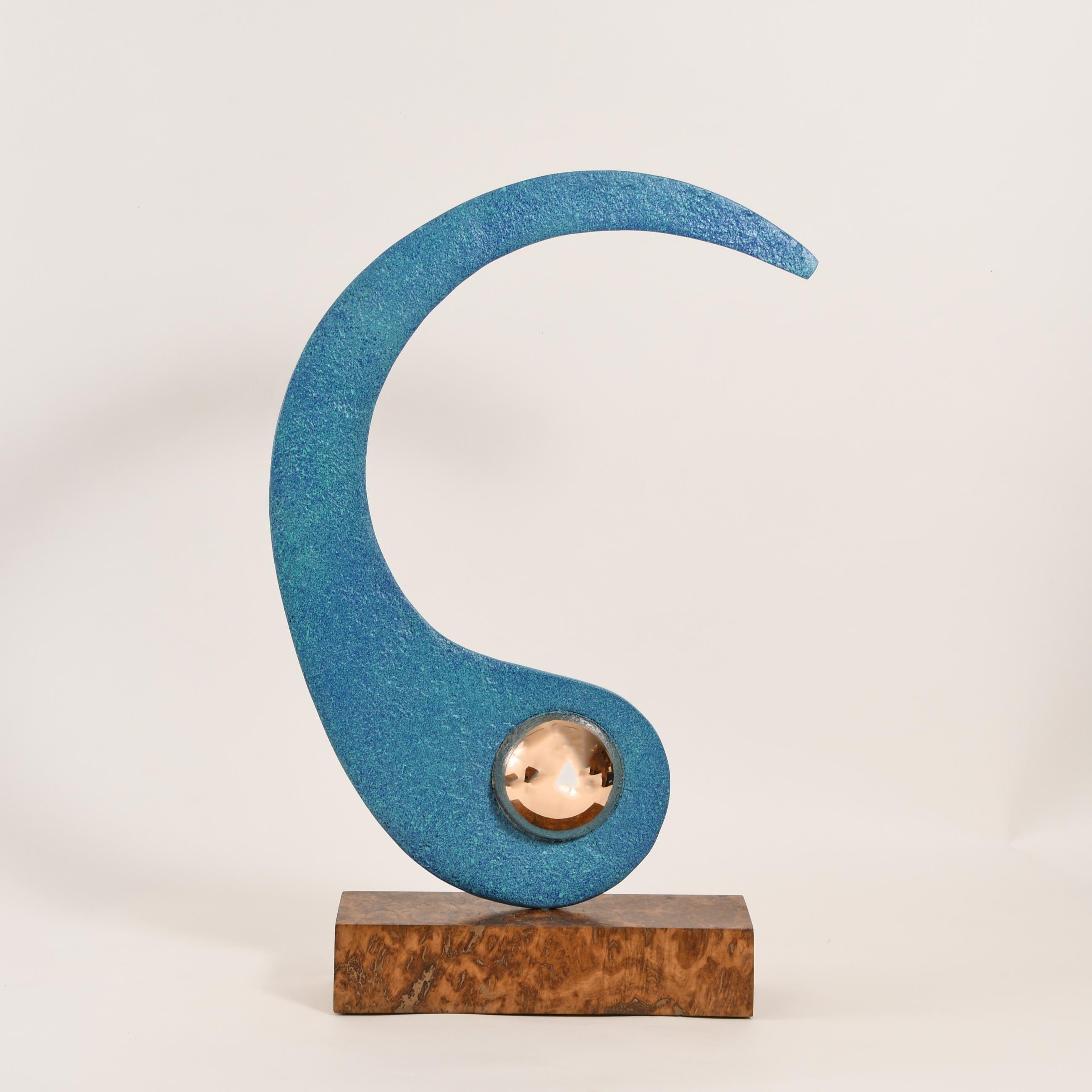 British Contemporary Sculpture by Philip Hearsey - Marking Time III For Sale 3