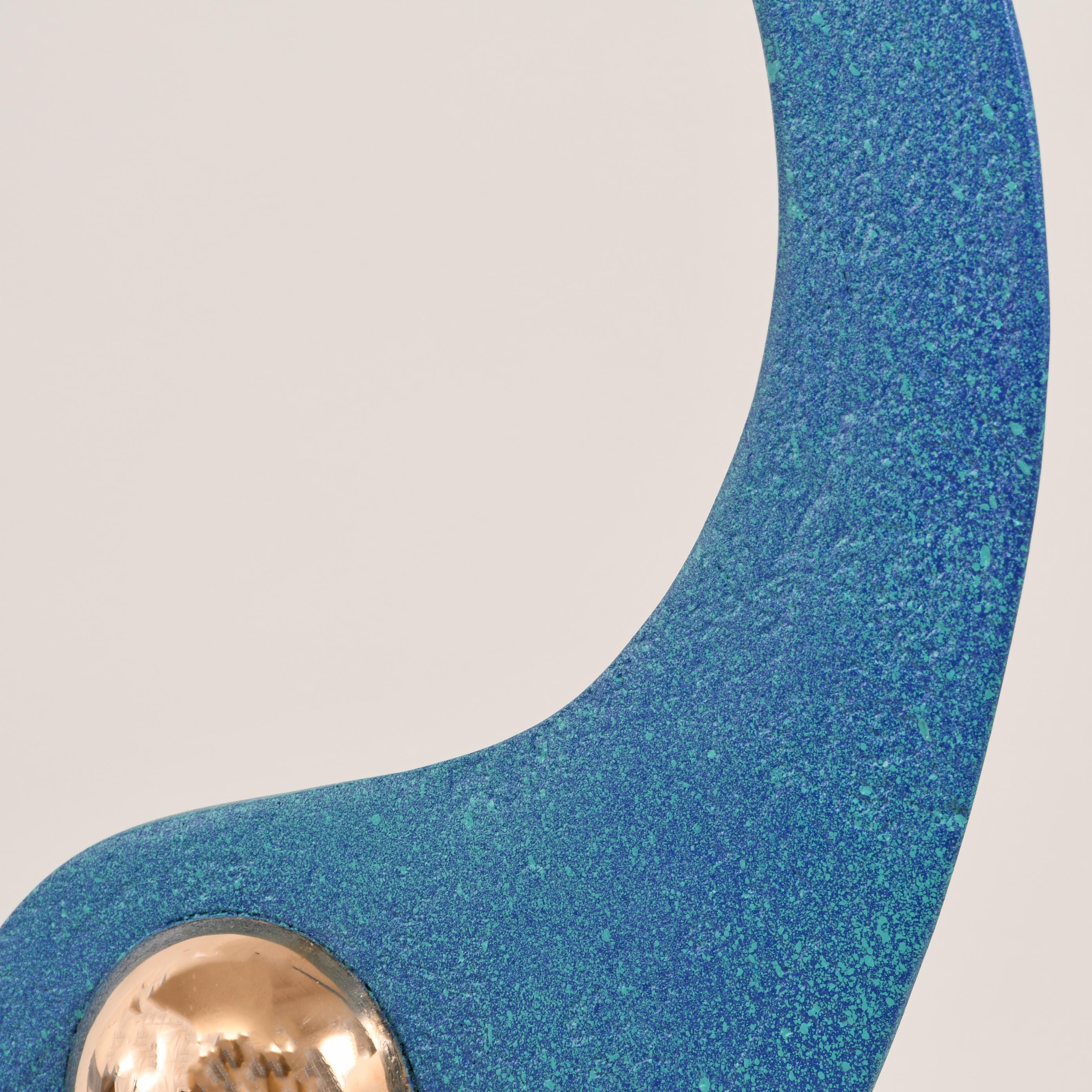 British Contemporary Sculpture by Philip Hearsey - Marking Time III For Sale 4