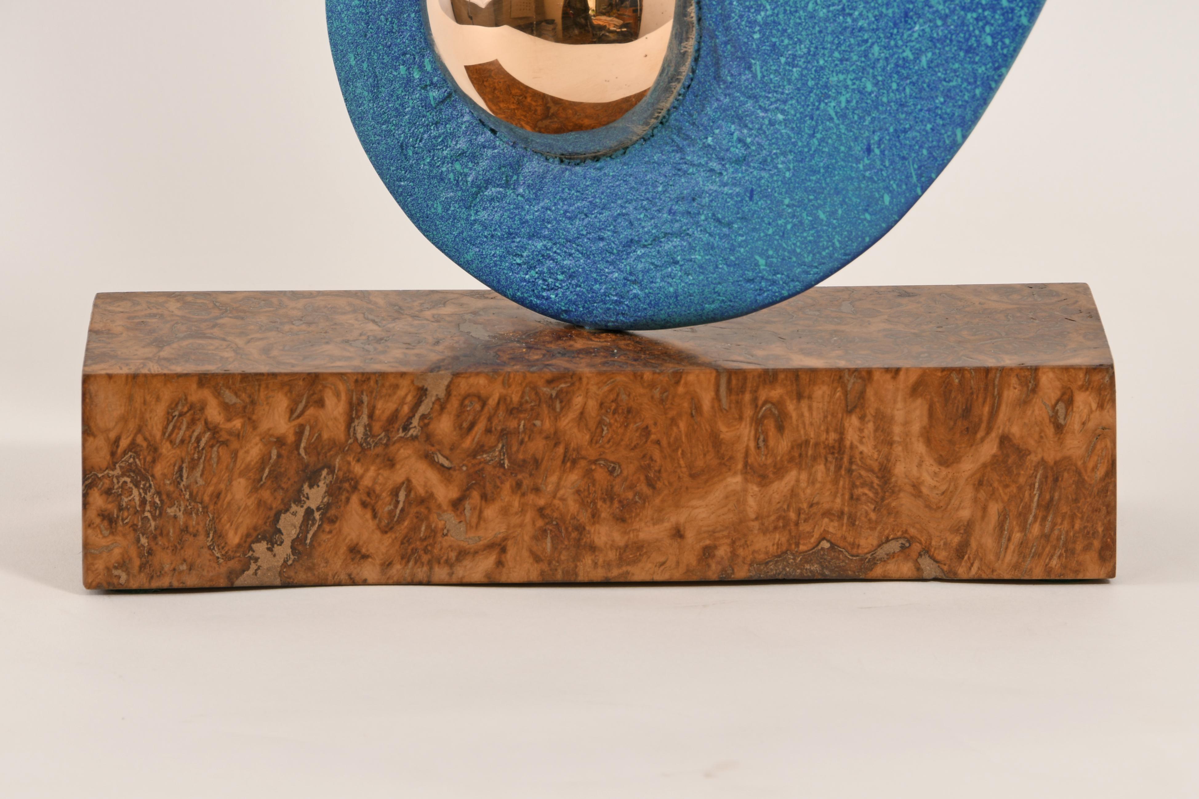 British Contemporary Sculpture by Philip Hearsey - Marking Time III For Sale 5