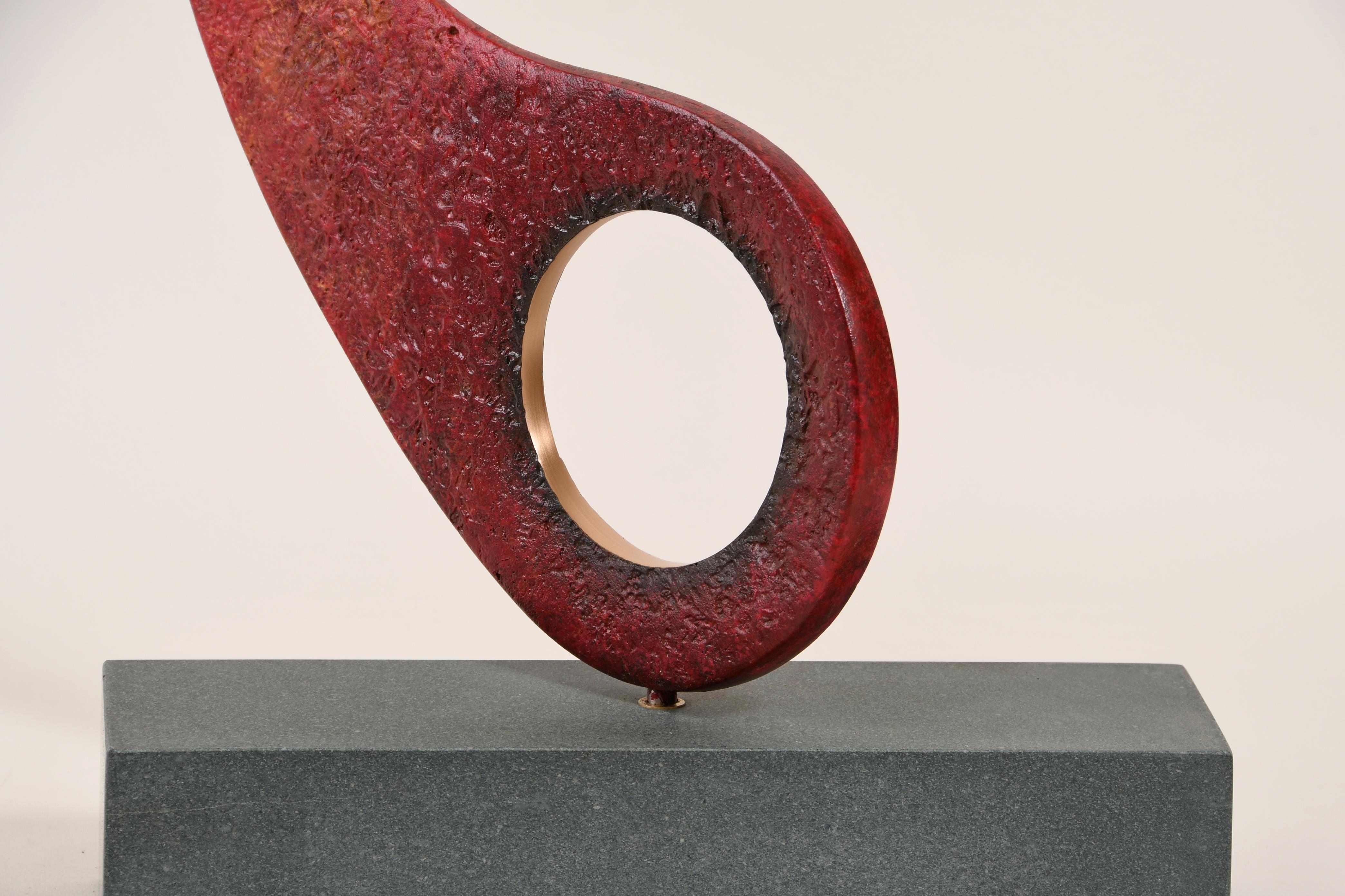 British Contemporary Sculpture by Philip Hearsey - Marking Time III For Sale 7