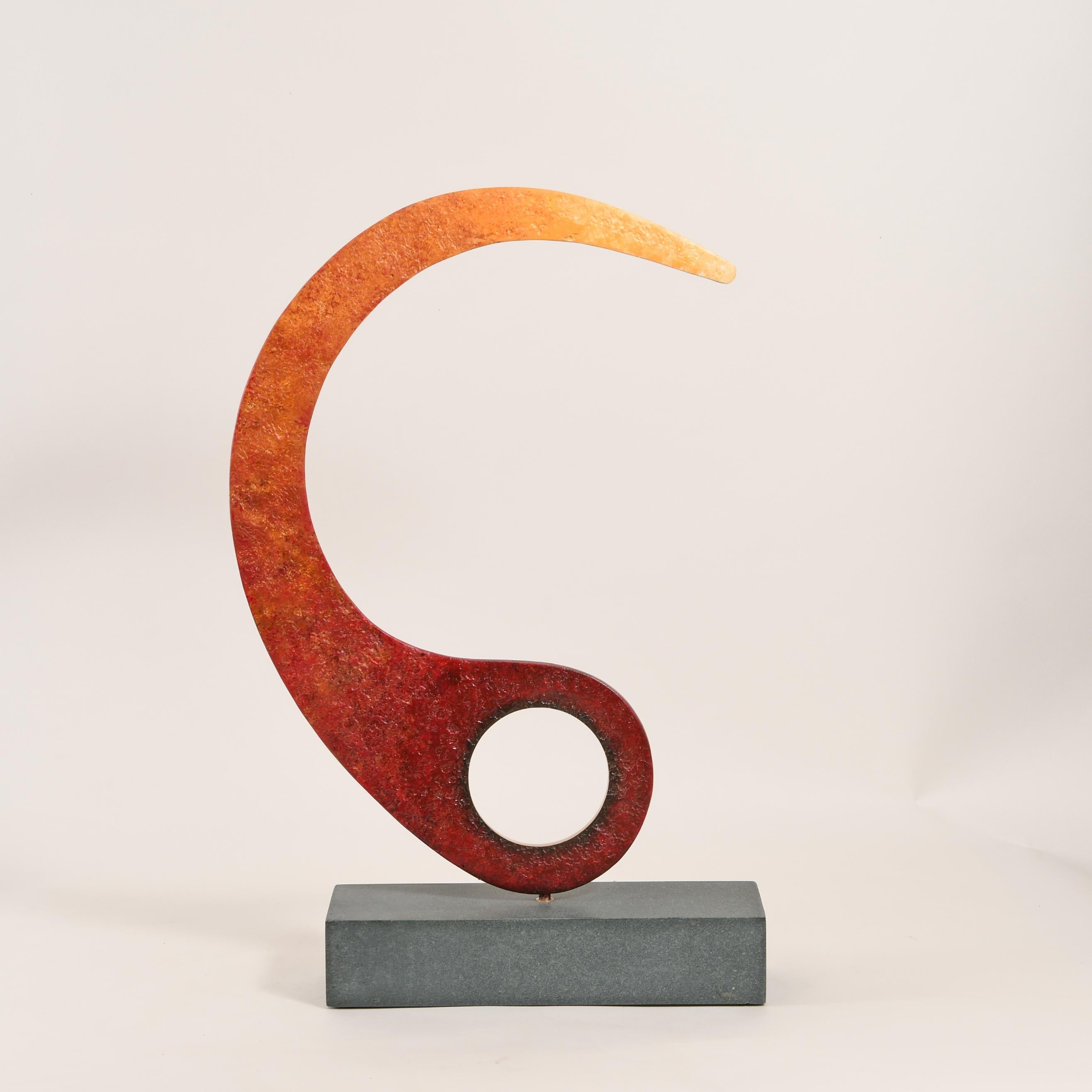 British Contemporary Sculpture by Philip Hearsey - Marking Time III For Sale 8