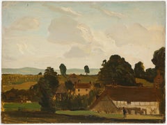 Attrib. Philip Hugh Padwick ROI RBA (1876-1958) - Oil, A View of the Village