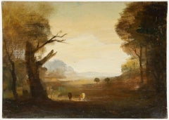 Attrib. Philip Hugh Padwick ROI RBA (1876-1958) - Oil, Ponies in the Field